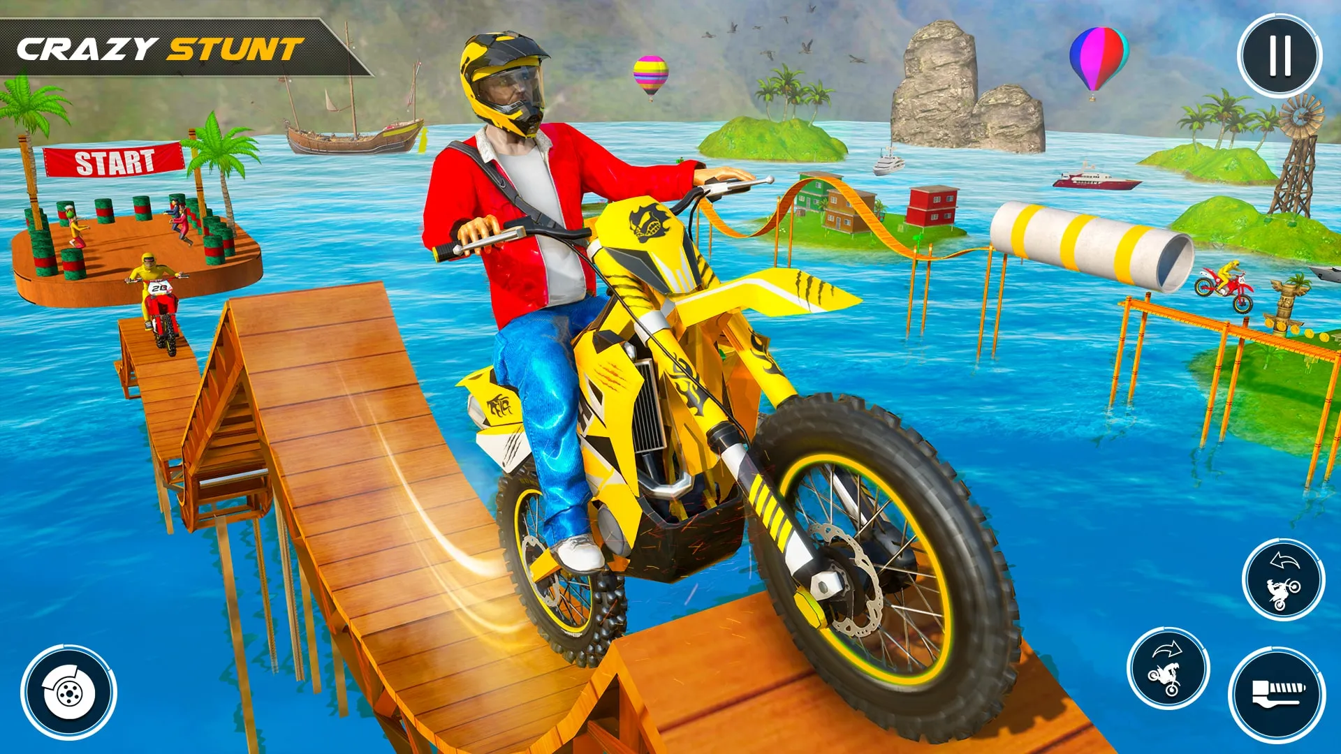 Real Bike Stunt Racing Games | Indus Appstore | Screenshot