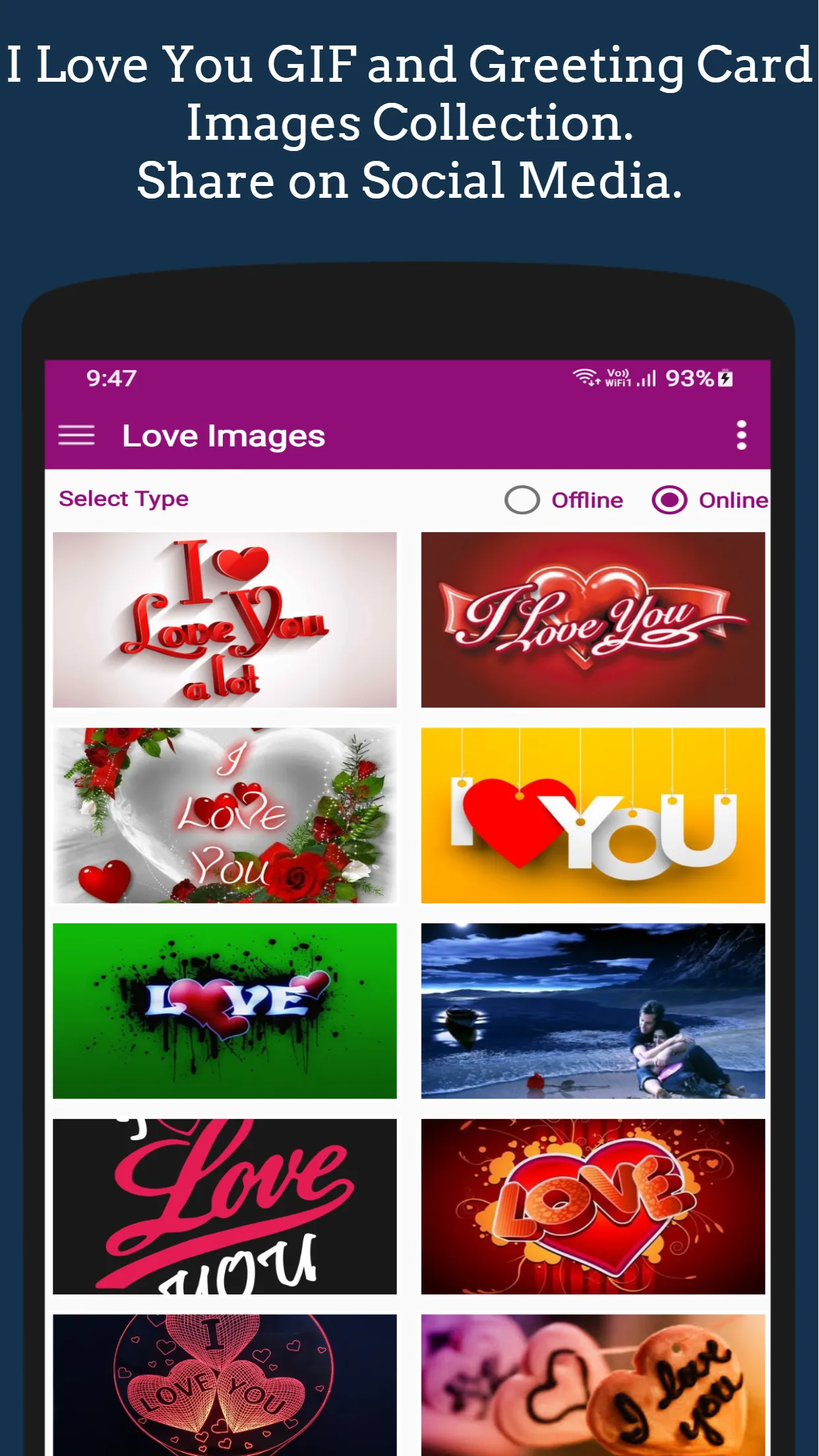 Love 3D GIF Images Collection. | Indus Appstore | Screenshot