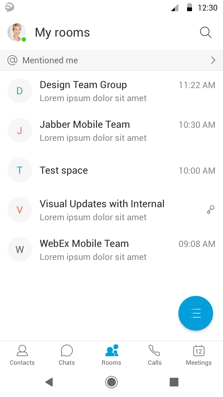 Cisco Jabber | Indus Appstore | Screenshot