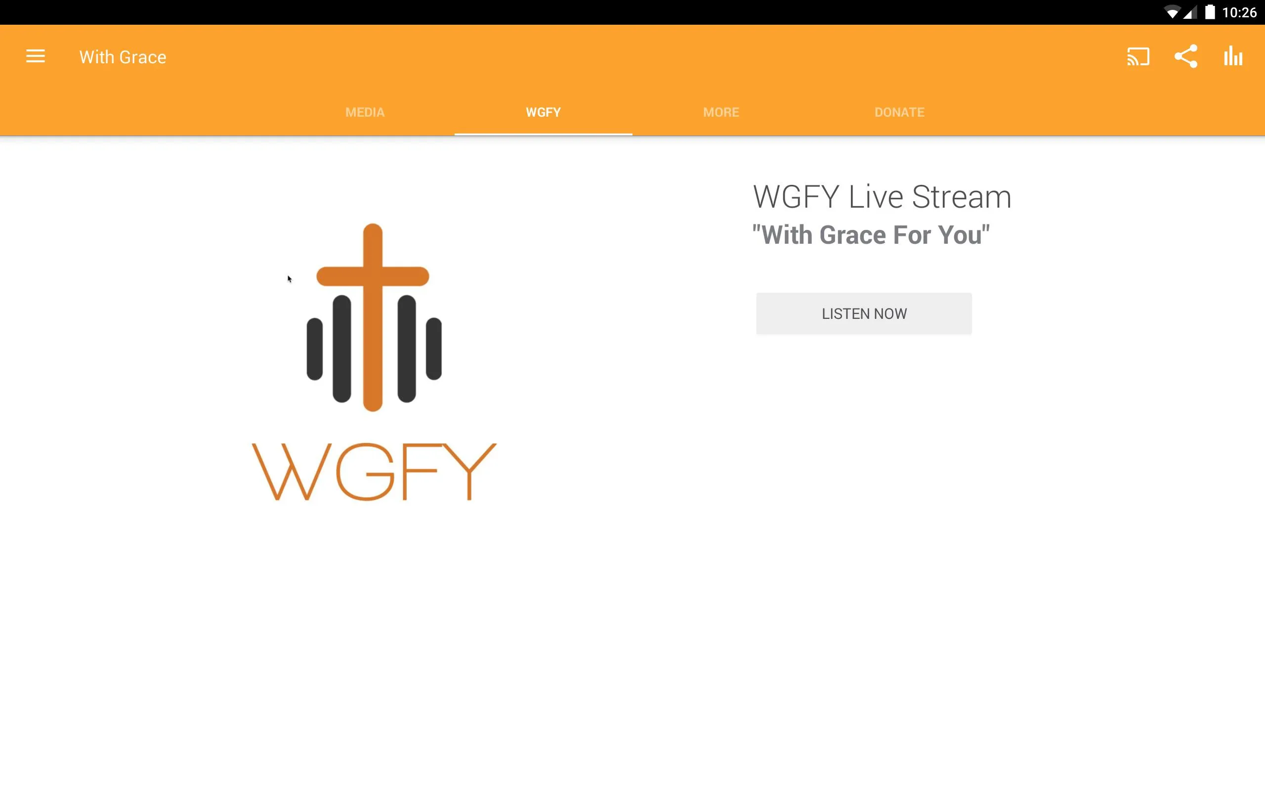 WGFY 1480 With Grace For You | Indus Appstore | Screenshot