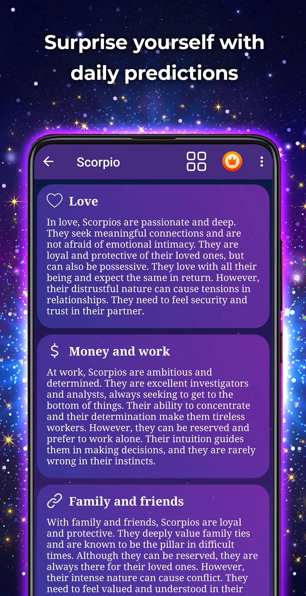 Daily Horoscope - Astrology | Indus Appstore | Screenshot