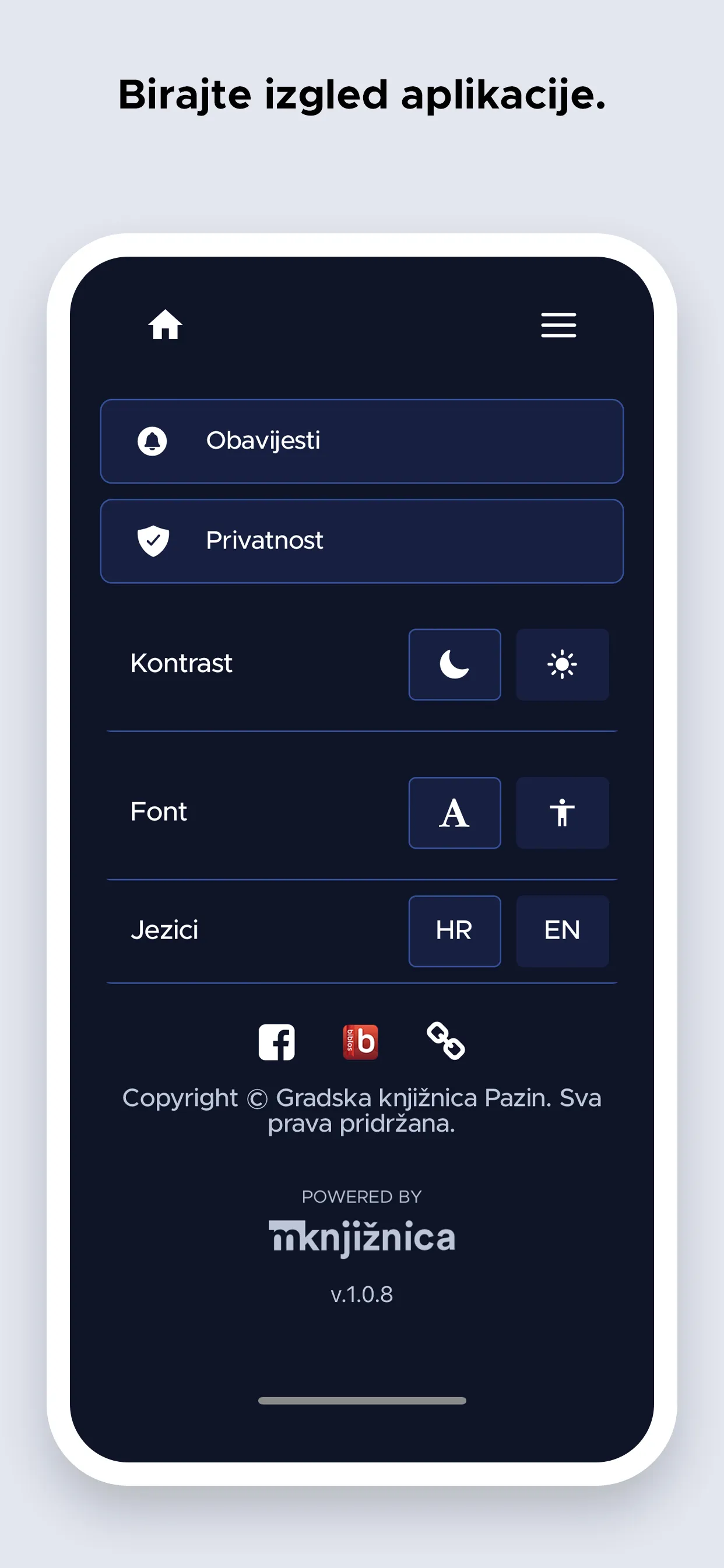 Gradska knjižnica Pazin | Indus Appstore | Screenshot