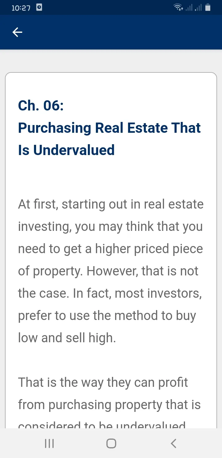 Beginner Real Estate Investing | Indus Appstore | Screenshot