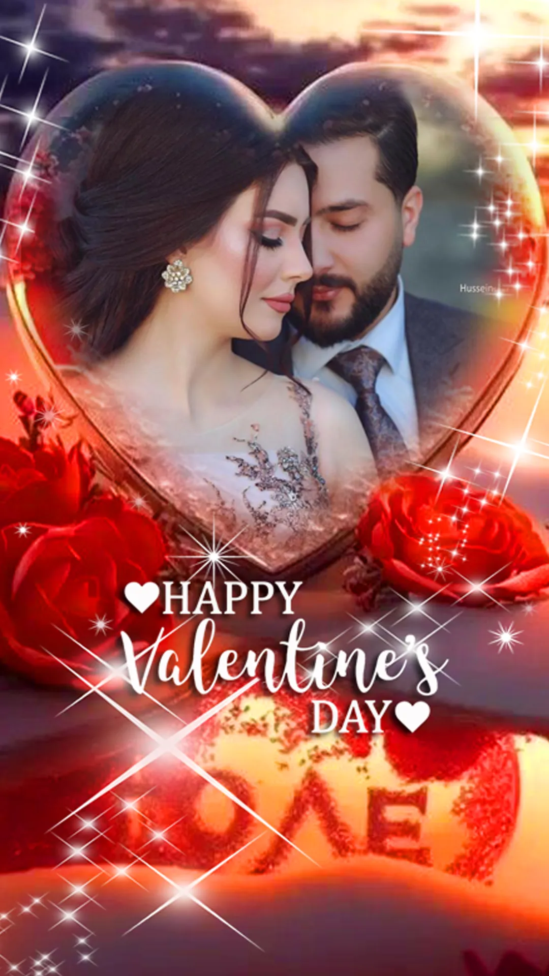 Valentine day photo frame 2024 | Indus Appstore | Screenshot