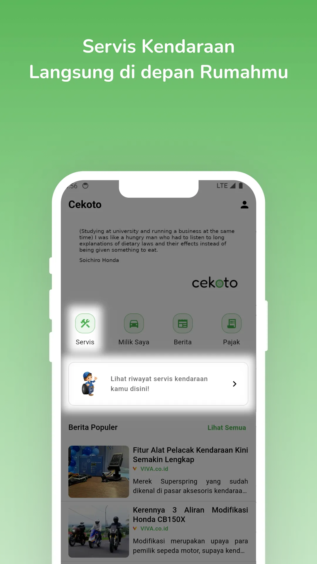 Cekoto - Sahabat Kendaraanmu | Indus Appstore | Screenshot