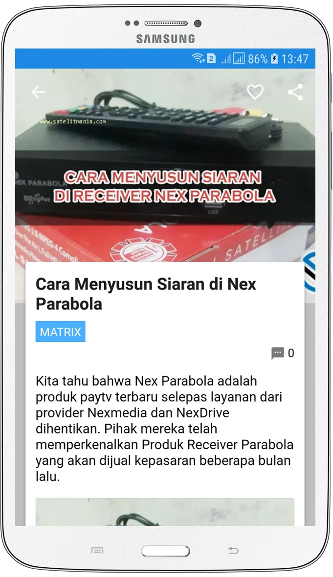 Panduan Satelit Parabola | Indus Appstore | Screenshot