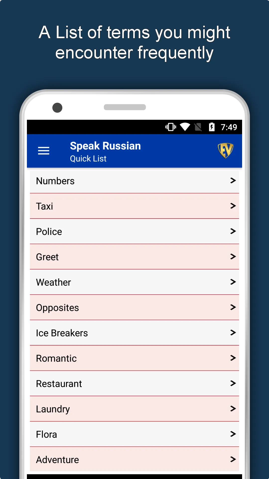 Learn Russian Language Offline | Indus Appstore | Screenshot