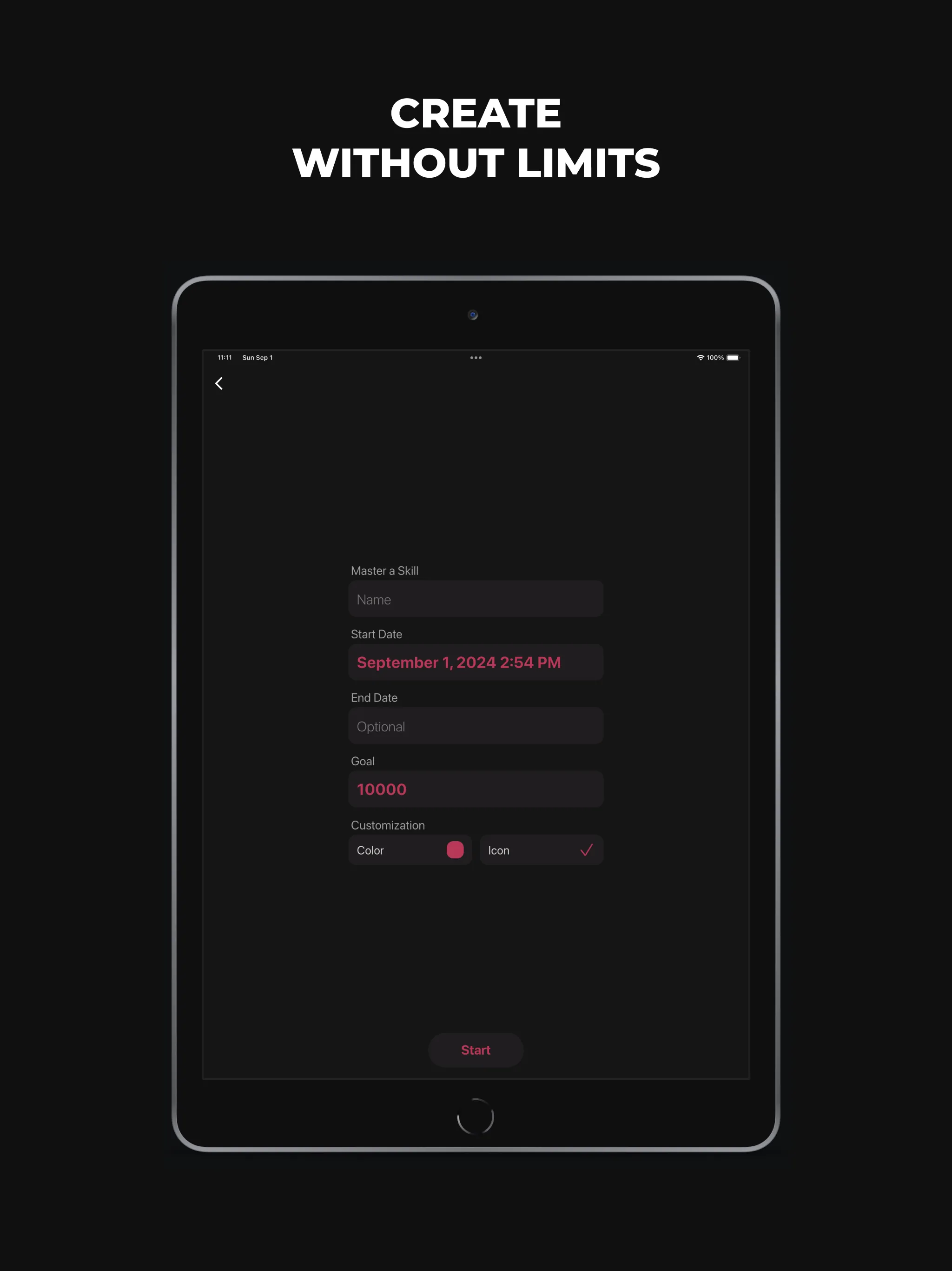 10000 Hours: Skill Tracker | Indus Appstore | Screenshot