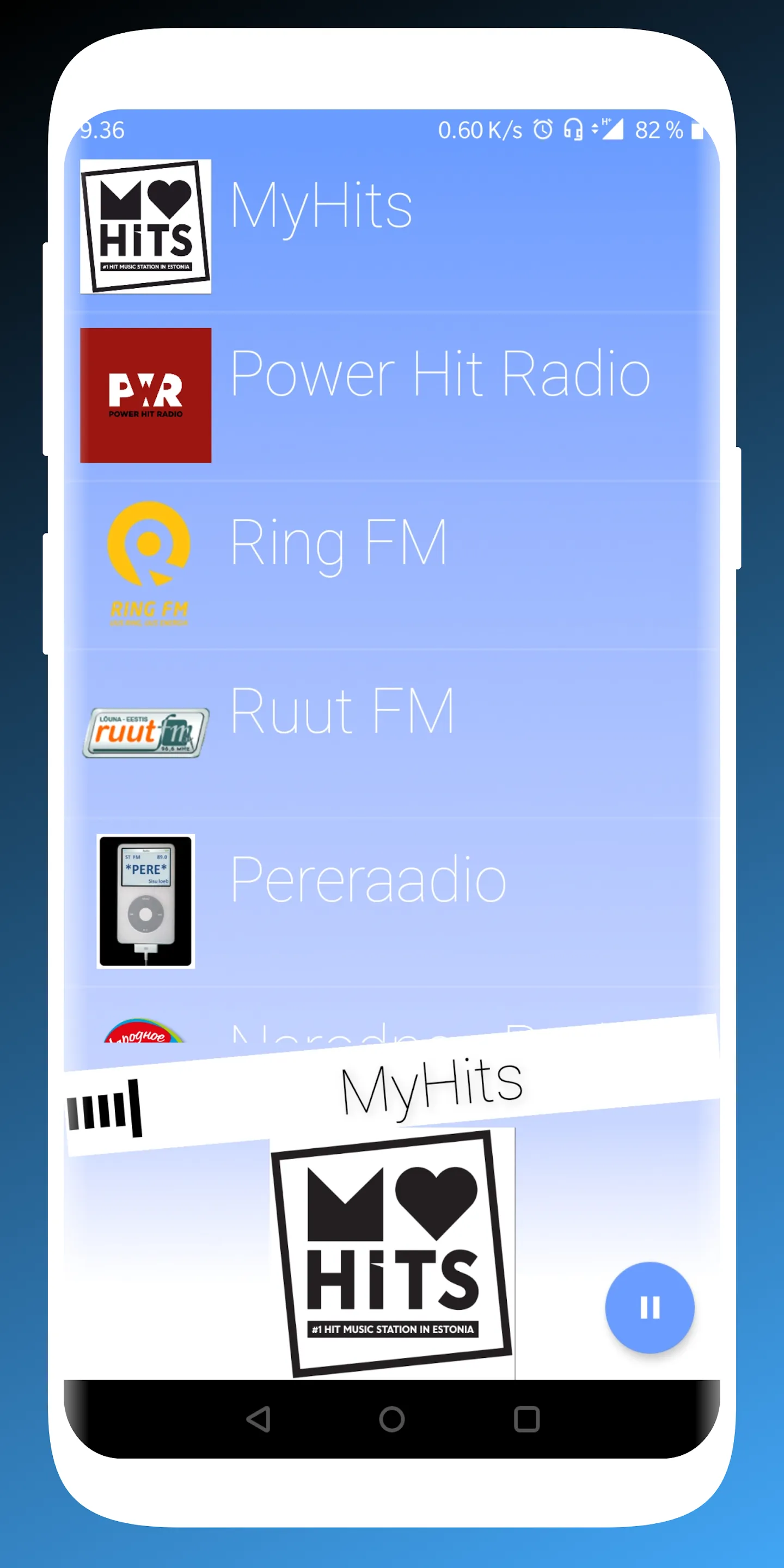 Raadio | Indus Appstore | Screenshot