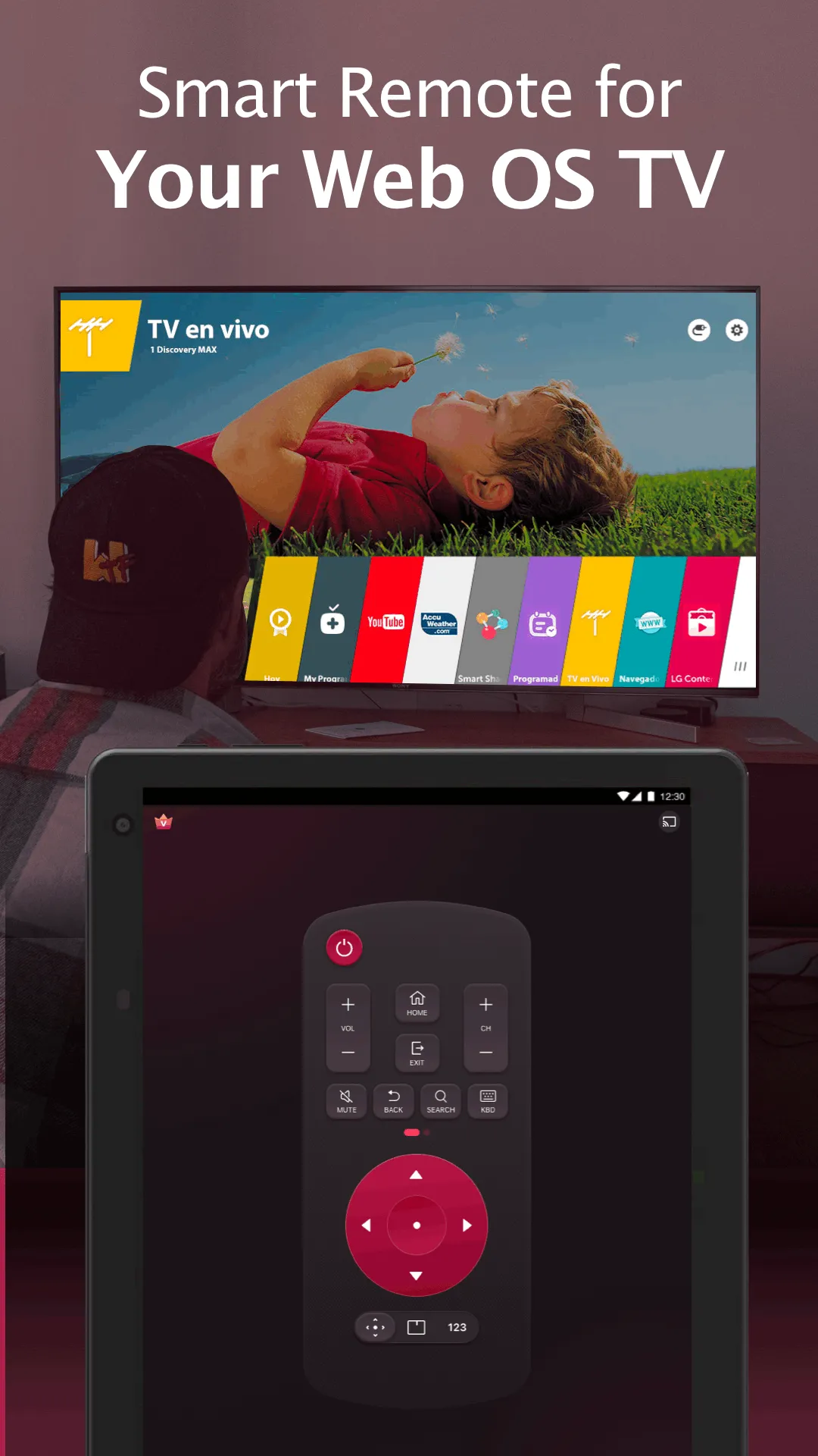 Remote for LG ThinG TV & webOS | Indus Appstore | Screenshot