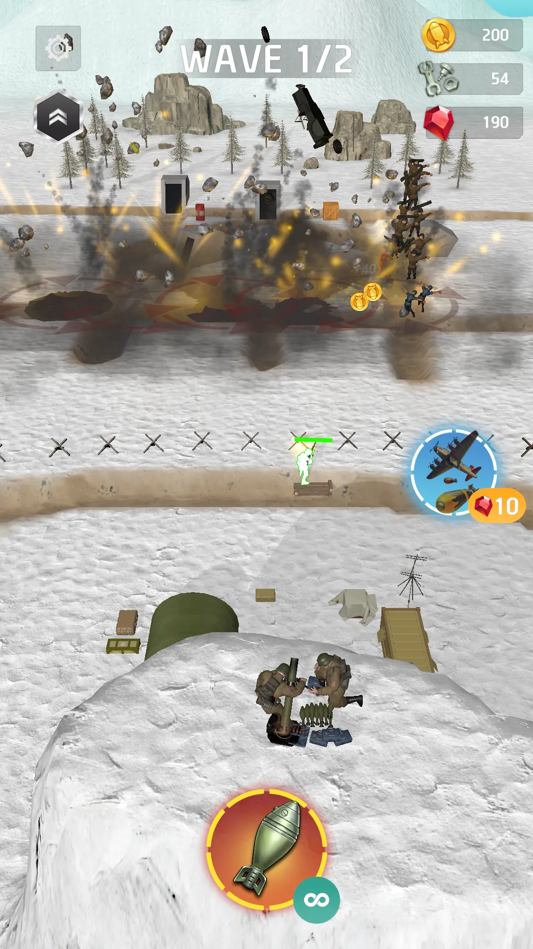 Mortar Squad - Artillery Game | Indus Appstore | Screenshot