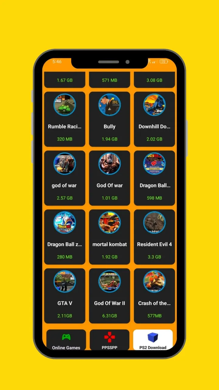 PS2 ISO Games Emulator Store | Indus Appstore | Screenshot