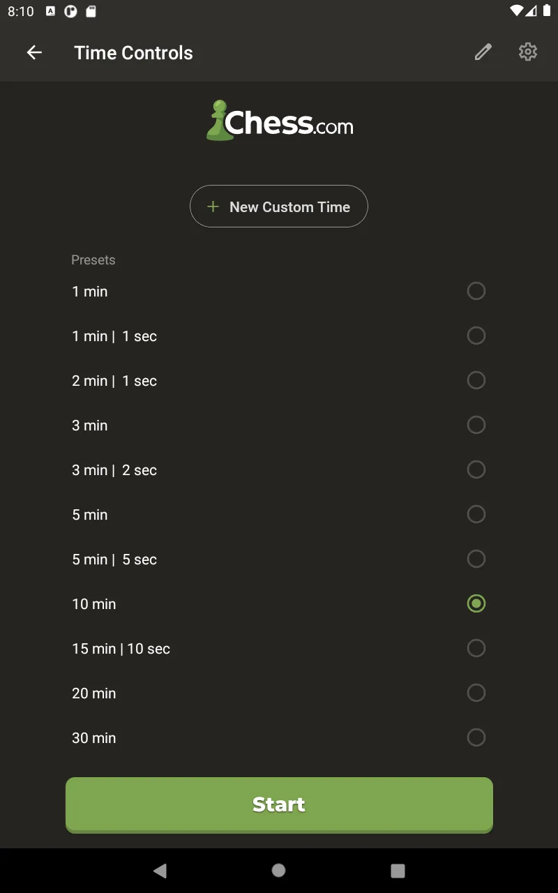 Chess Clock | Indus Appstore | Screenshot