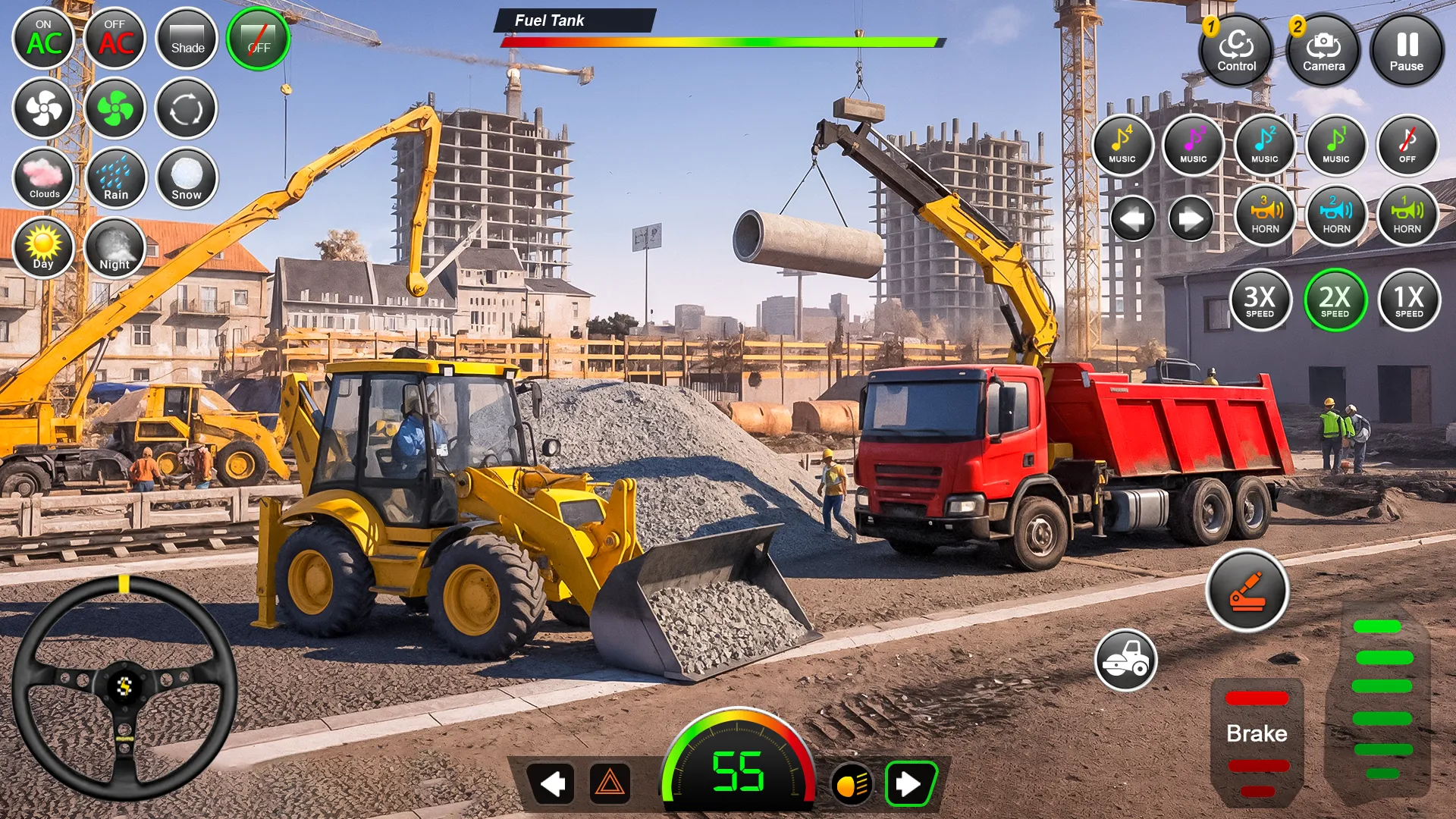 US Construction Jcb Game | Indus Appstore | Screenshot
