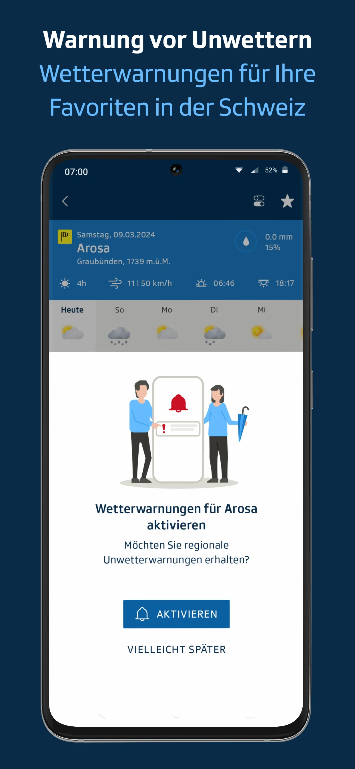 SRF Meteo - Wetter Schweiz | Indus Appstore | Screenshot