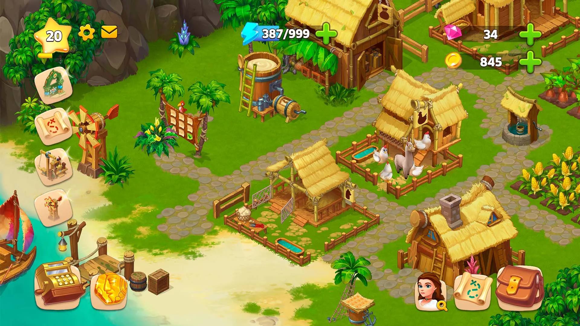 Island Hoppers: Jungle Farm | Indus Appstore | Screenshot