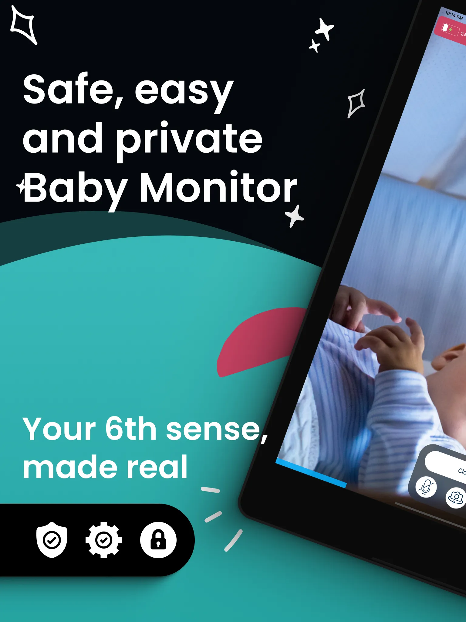 Baby Monitor Saby - 3G Babycam | Indus Appstore | Screenshot