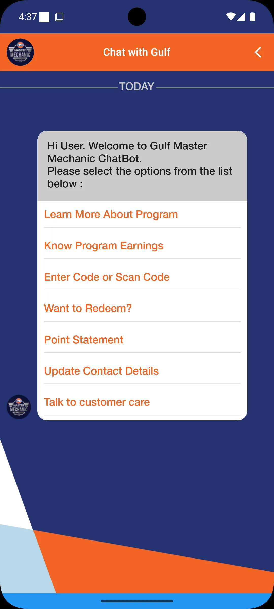 Gulf Master Scan | Indus Appstore | Screenshot