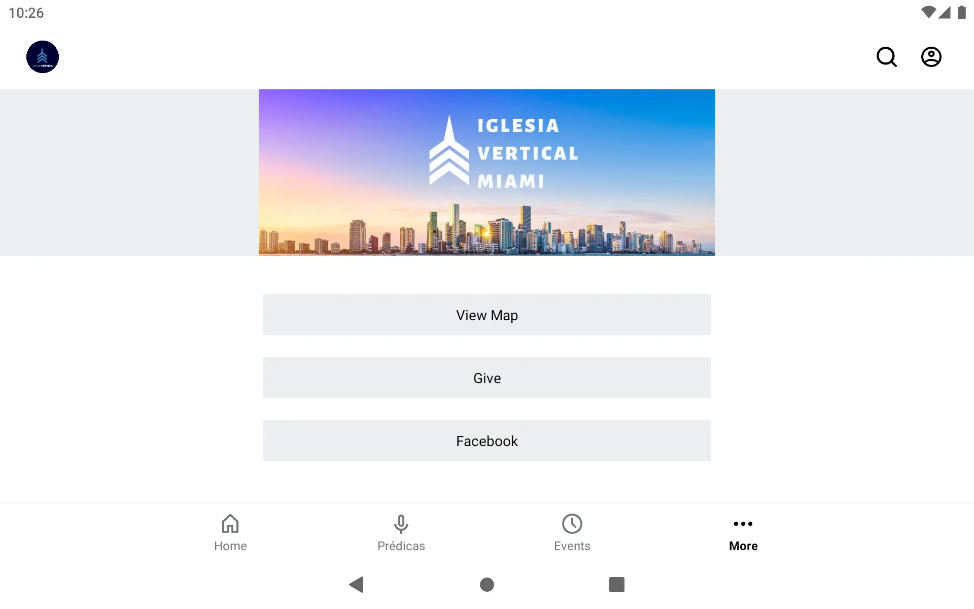 Iglesia Vertical Miami | Indus Appstore | Screenshot