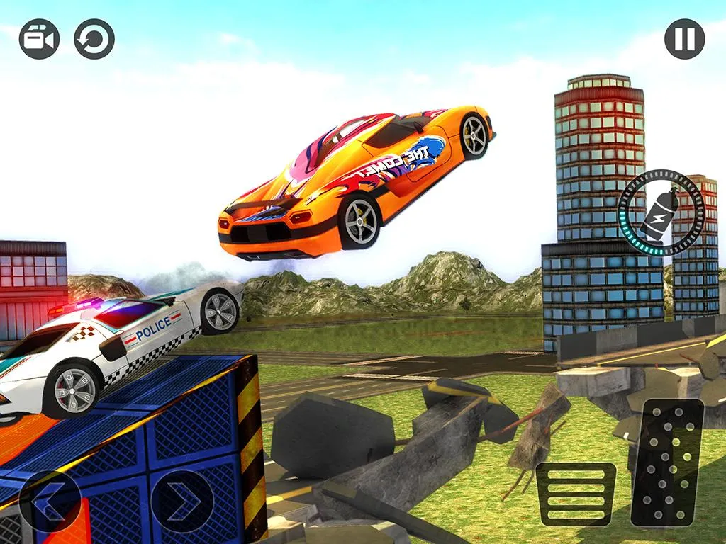 Police Car vs Gangster Escape | Indus Appstore | Screenshot