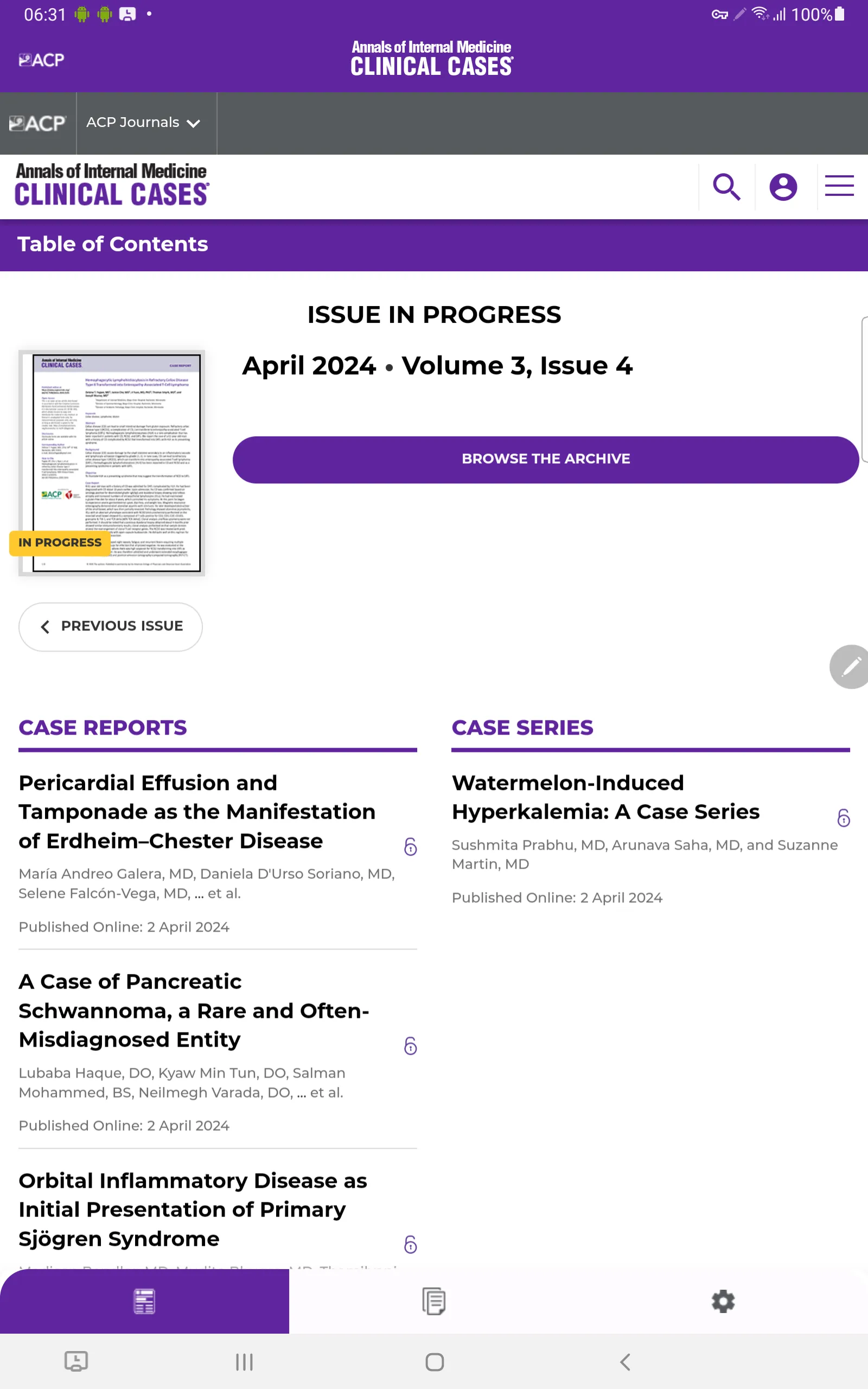 AIM Clinical Cases | Indus Appstore | Screenshot