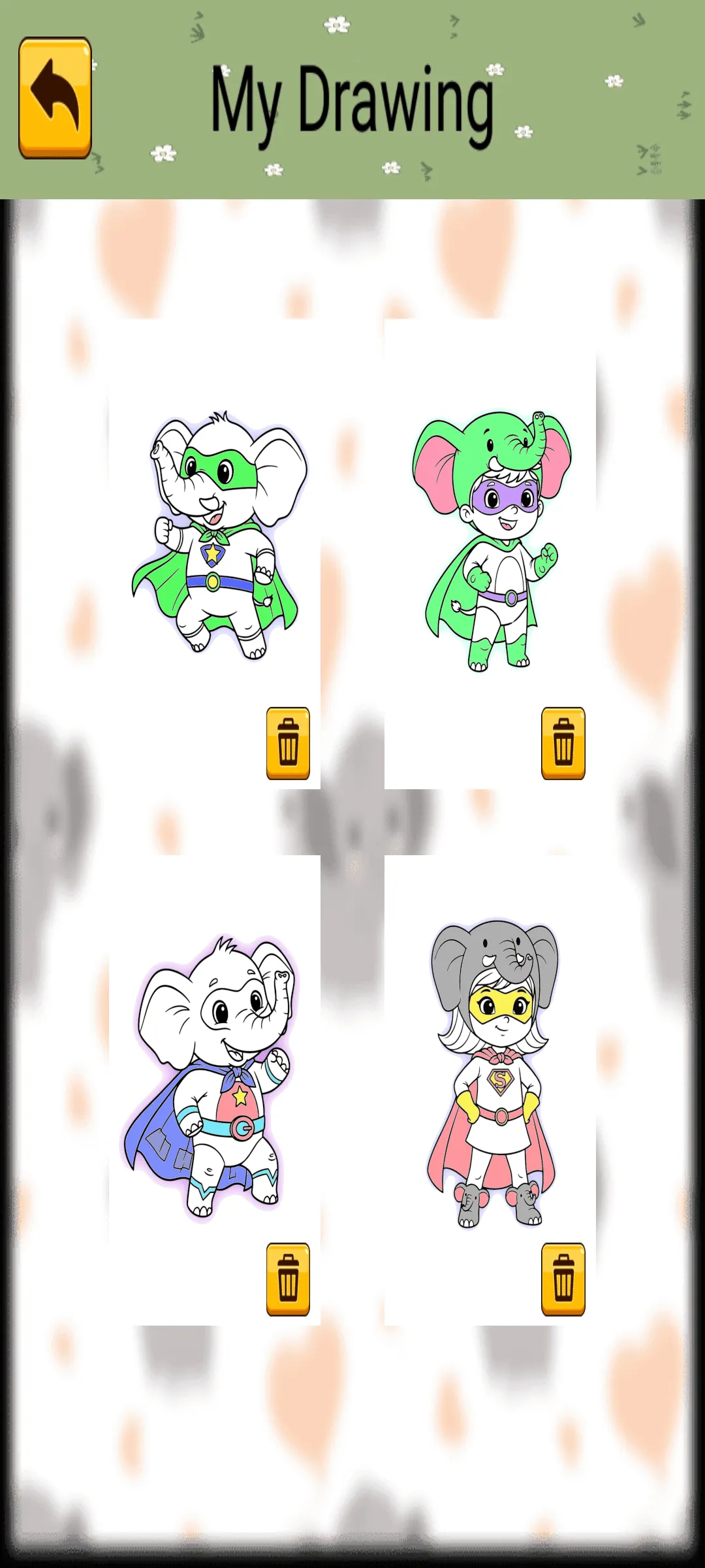 Elephant Coloring | Indus Appstore | Screenshot