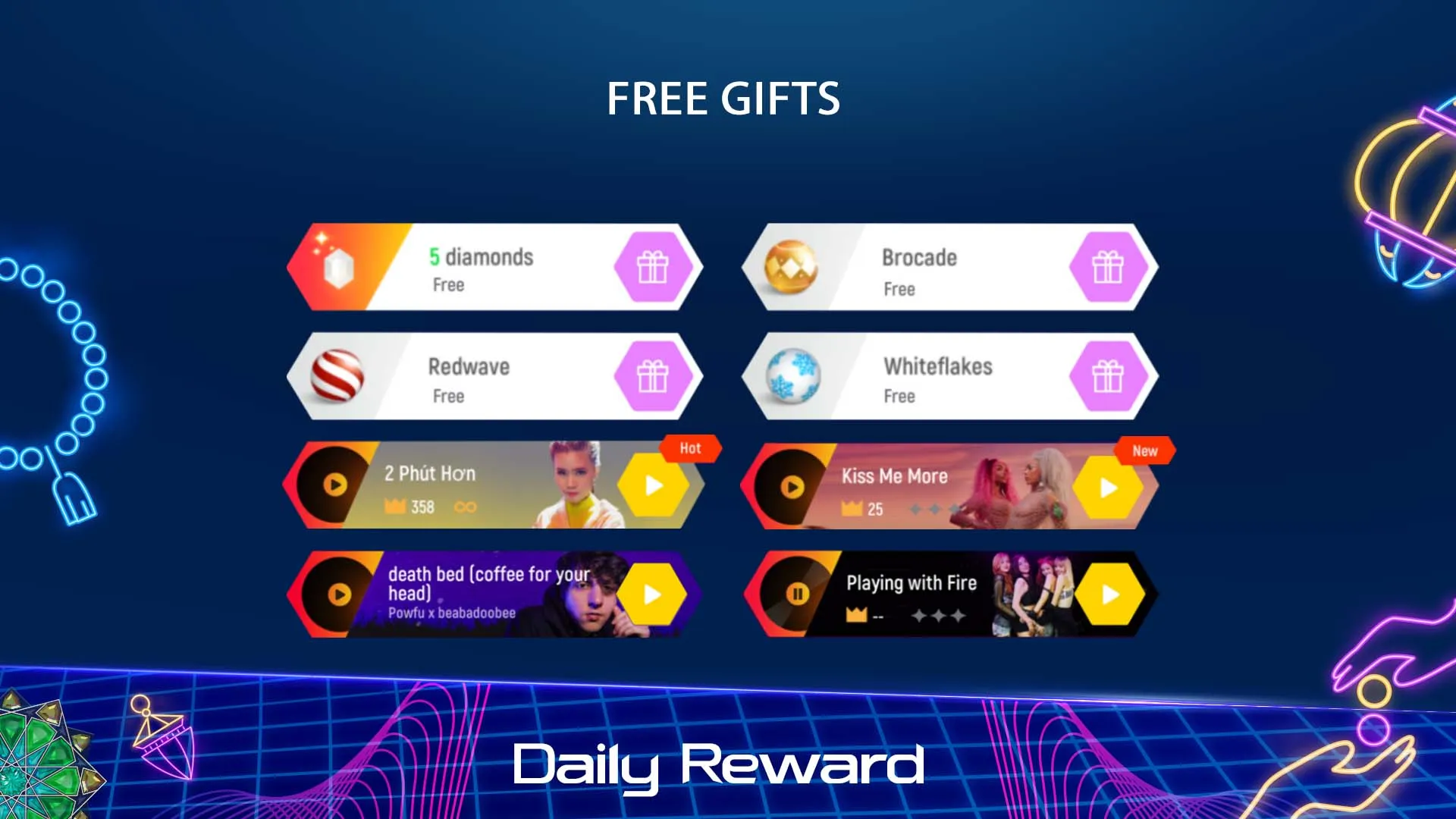 Tiles Hop EDM Rush Music Game | Indus Appstore | Screenshot
