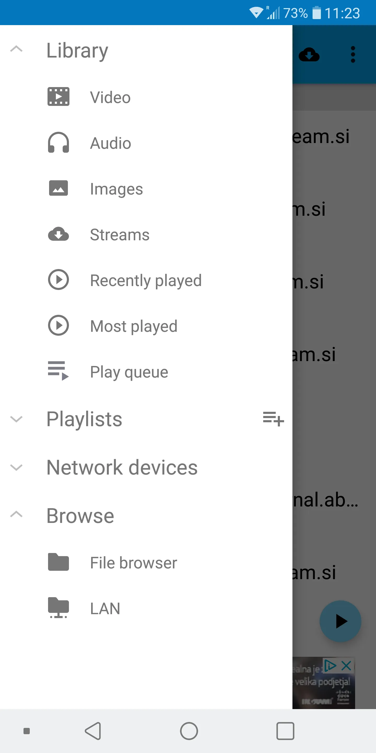 BSPlayer | Indus Appstore | Screenshot
