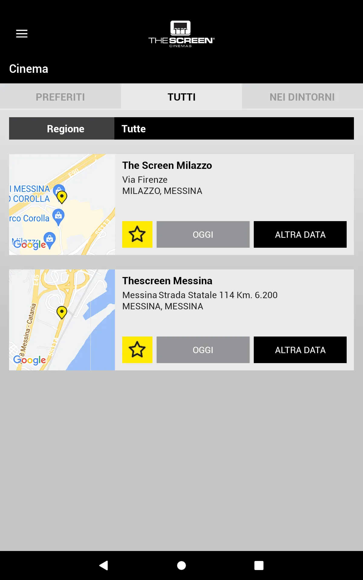 Webtic The Screen Cinemas | Indus Appstore | Screenshot