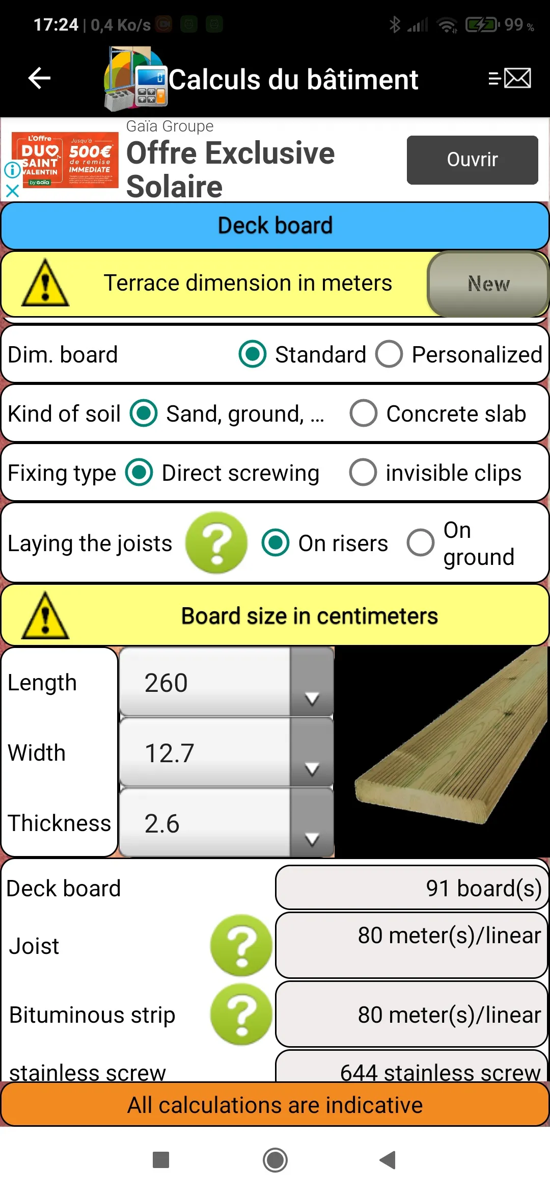 Building calculations | Indus Appstore | Screenshot