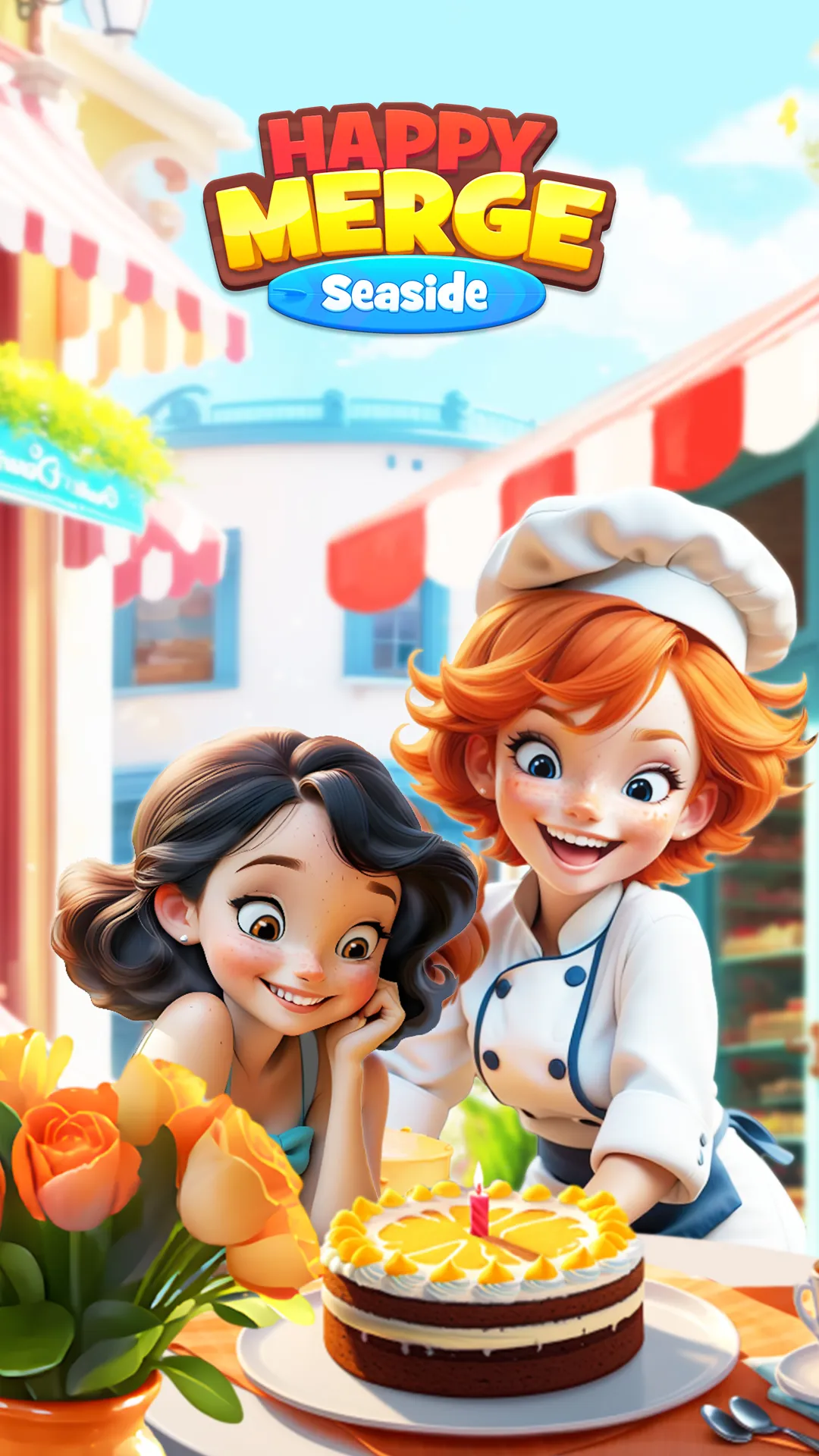 Happy Merge Seaside: Cooking! | Indus Appstore | Screenshot