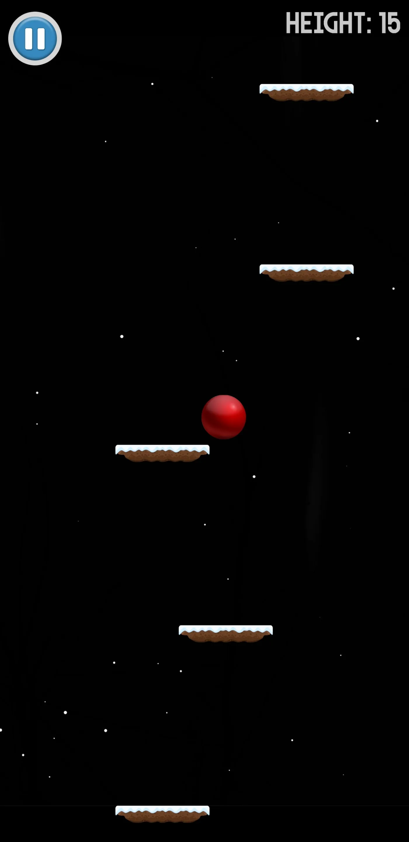 Red Ball - infinite icy tower | Indus Appstore | Screenshot