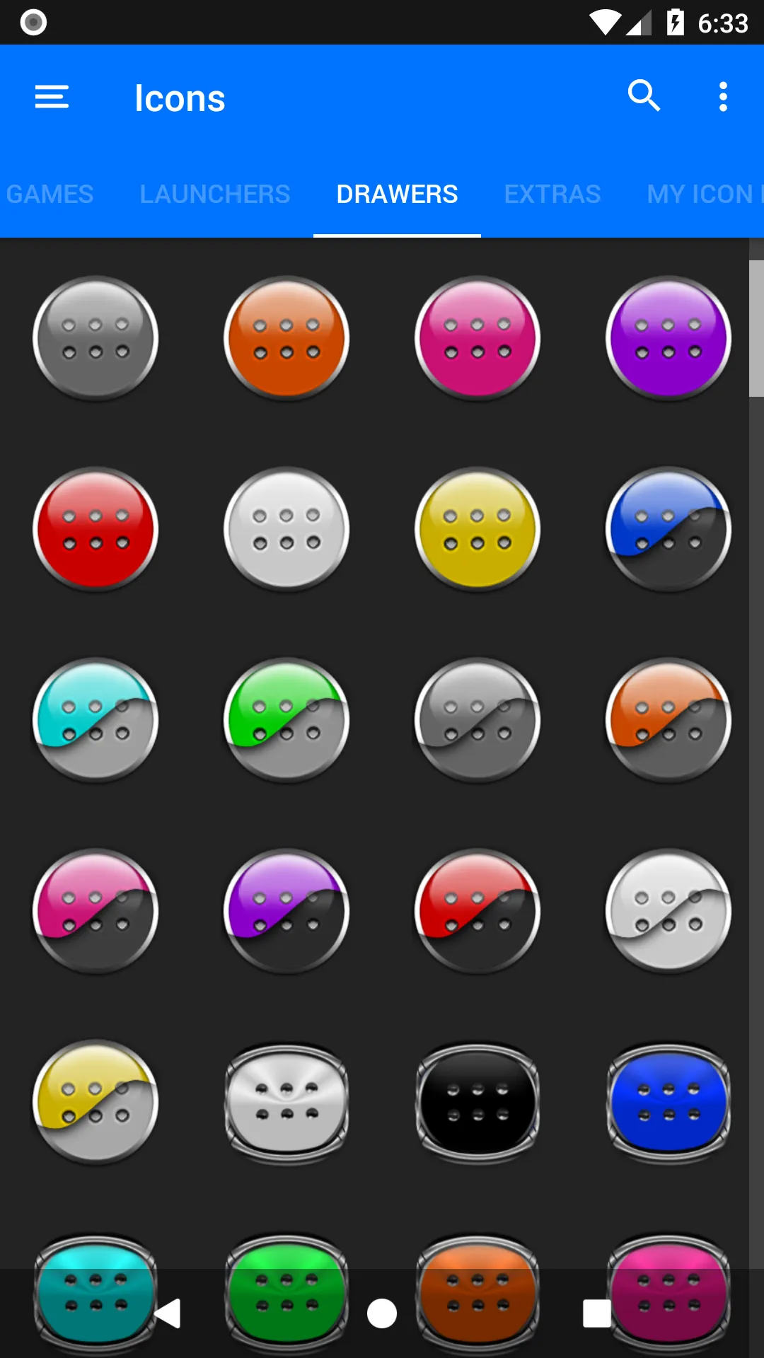 Red Icon Pack Style 6 | Indus Appstore | Screenshot