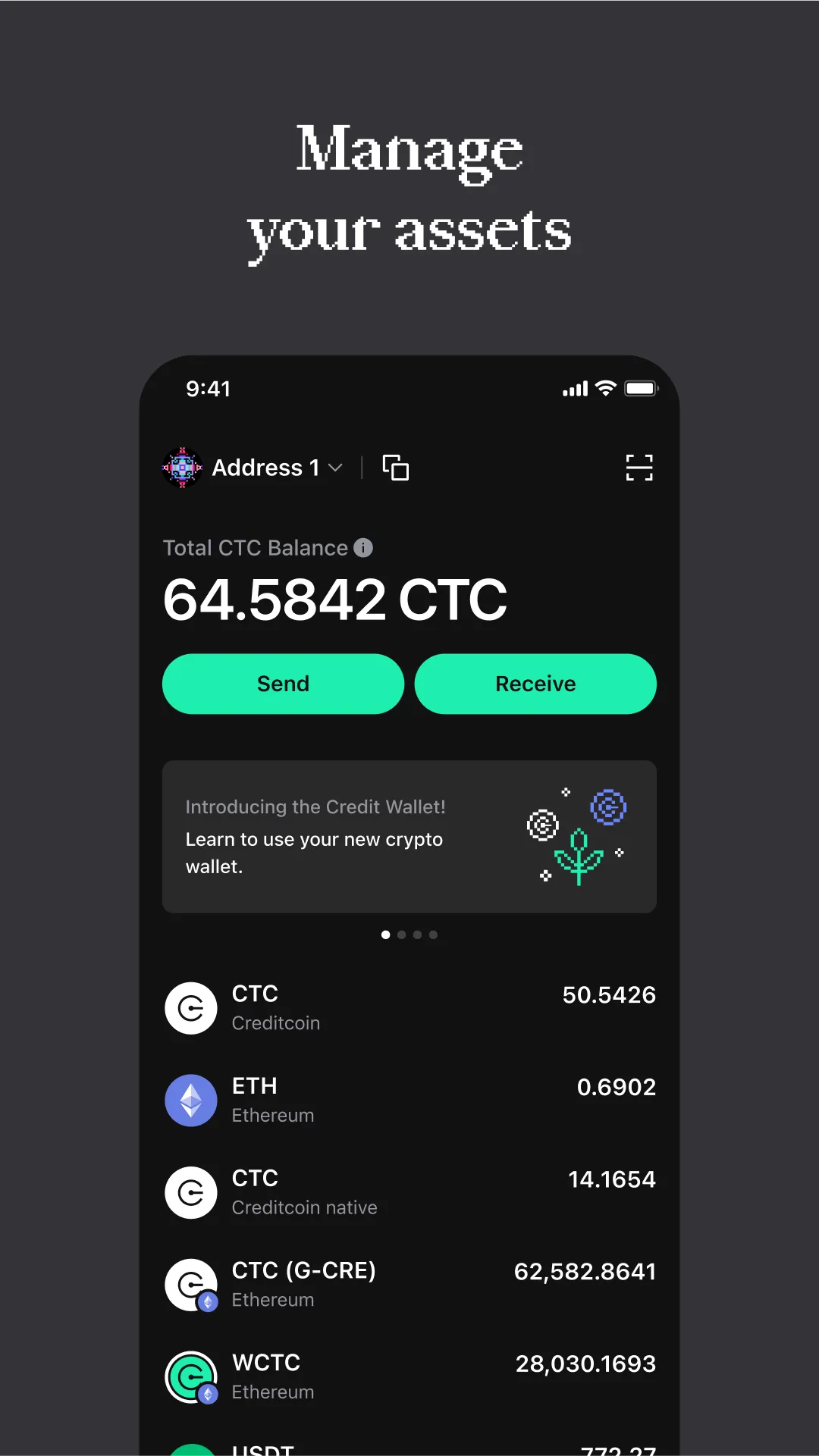 Credit Wallet: Crypto Wallet | Indus Appstore | Screenshot
