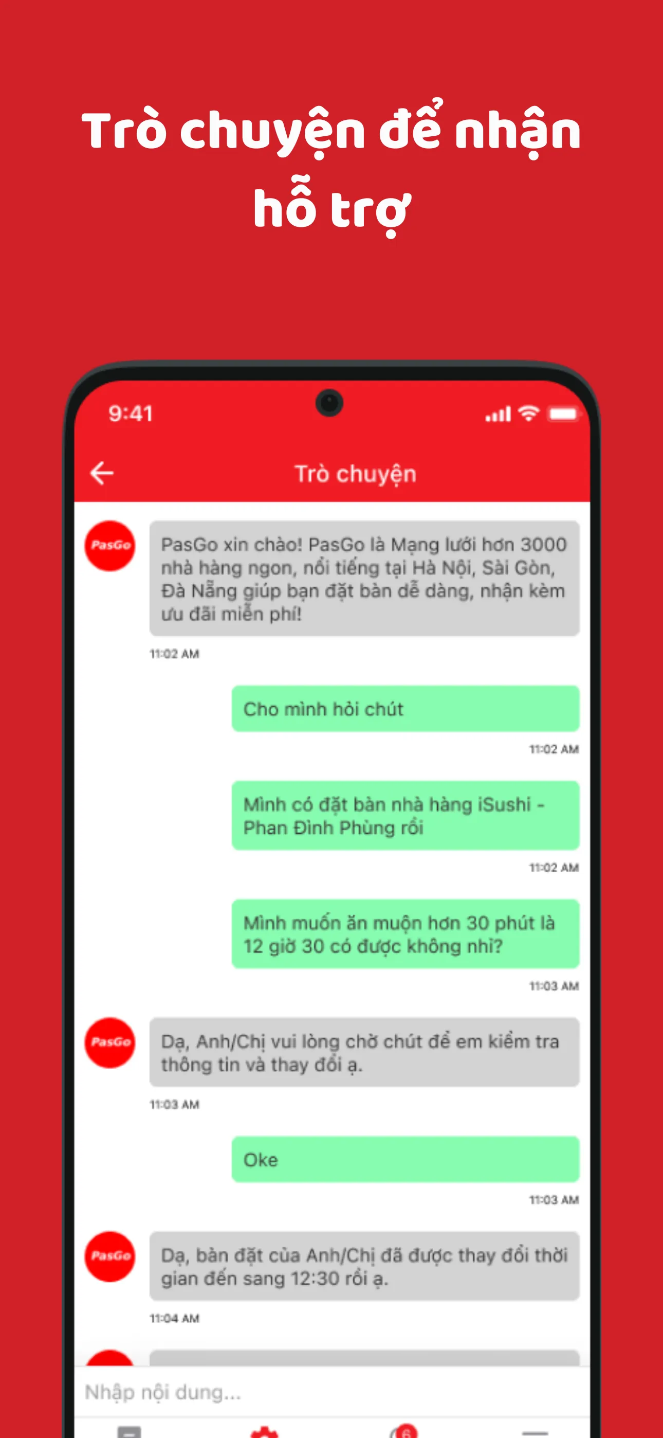 PasGo: Đặt bàn nhà hàng | Indus Appstore | Screenshot