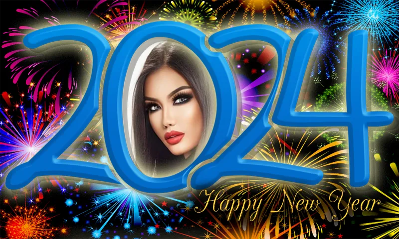 New year photo frame 2024 | Indus Appstore | Screenshot