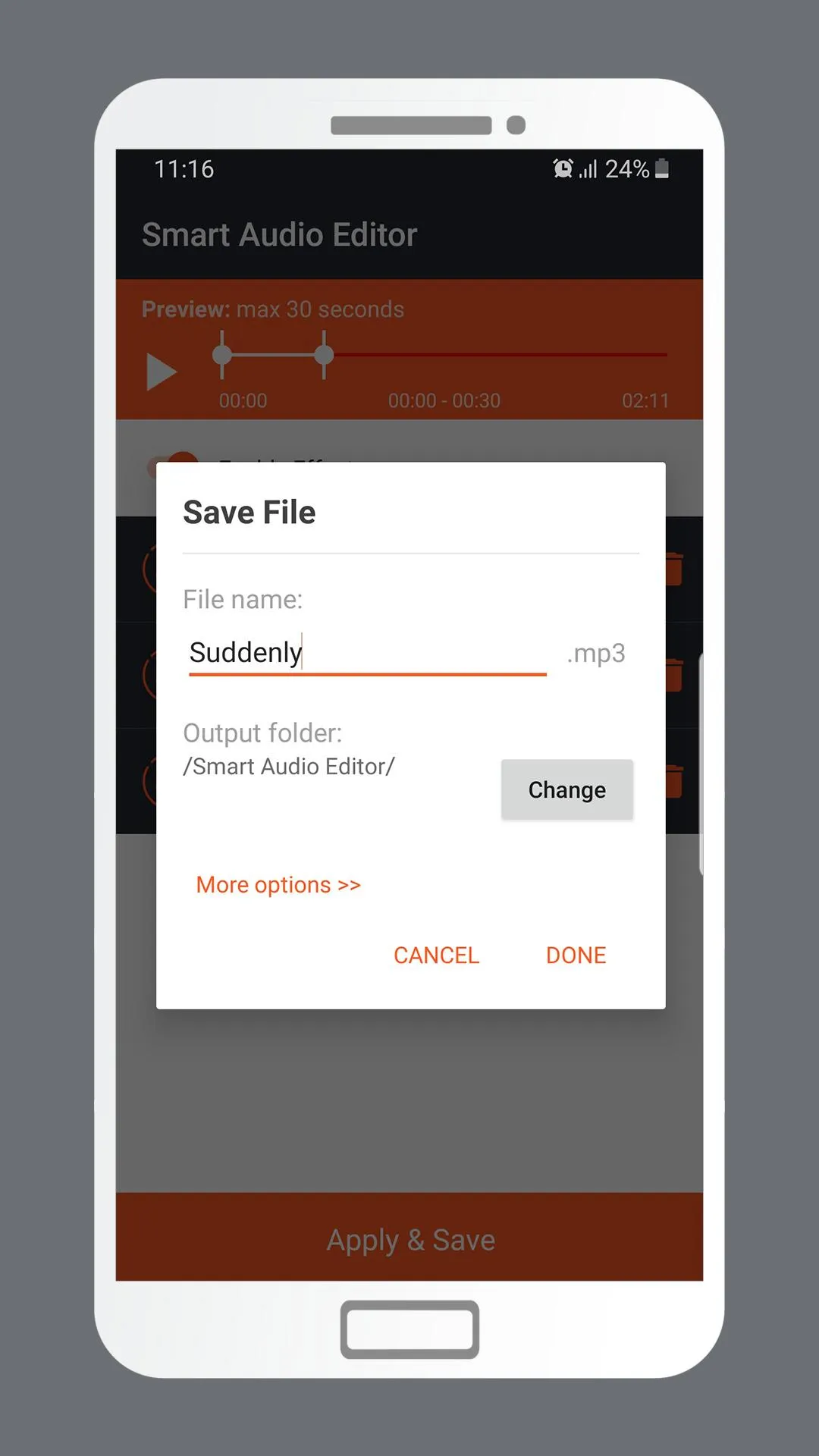 Smart Audio Effects & Filters | Indus Appstore | Screenshot