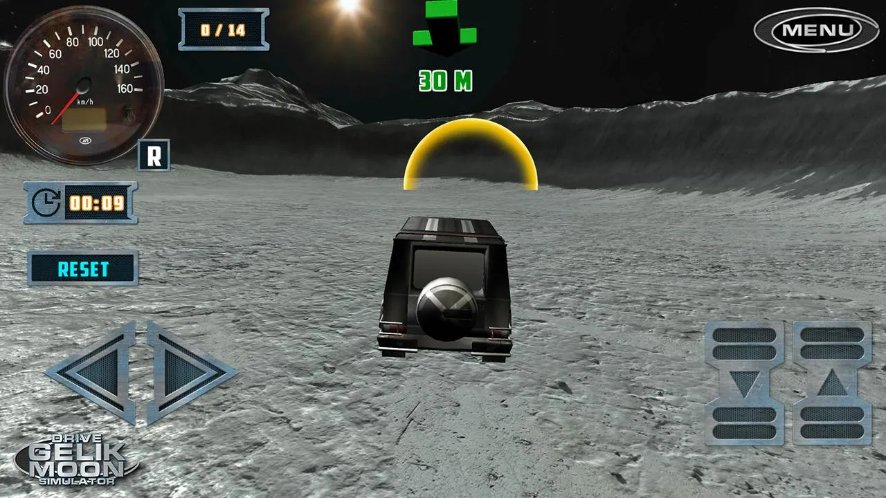 Drive Gelik Moon Simulator | Indus Appstore | Screenshot