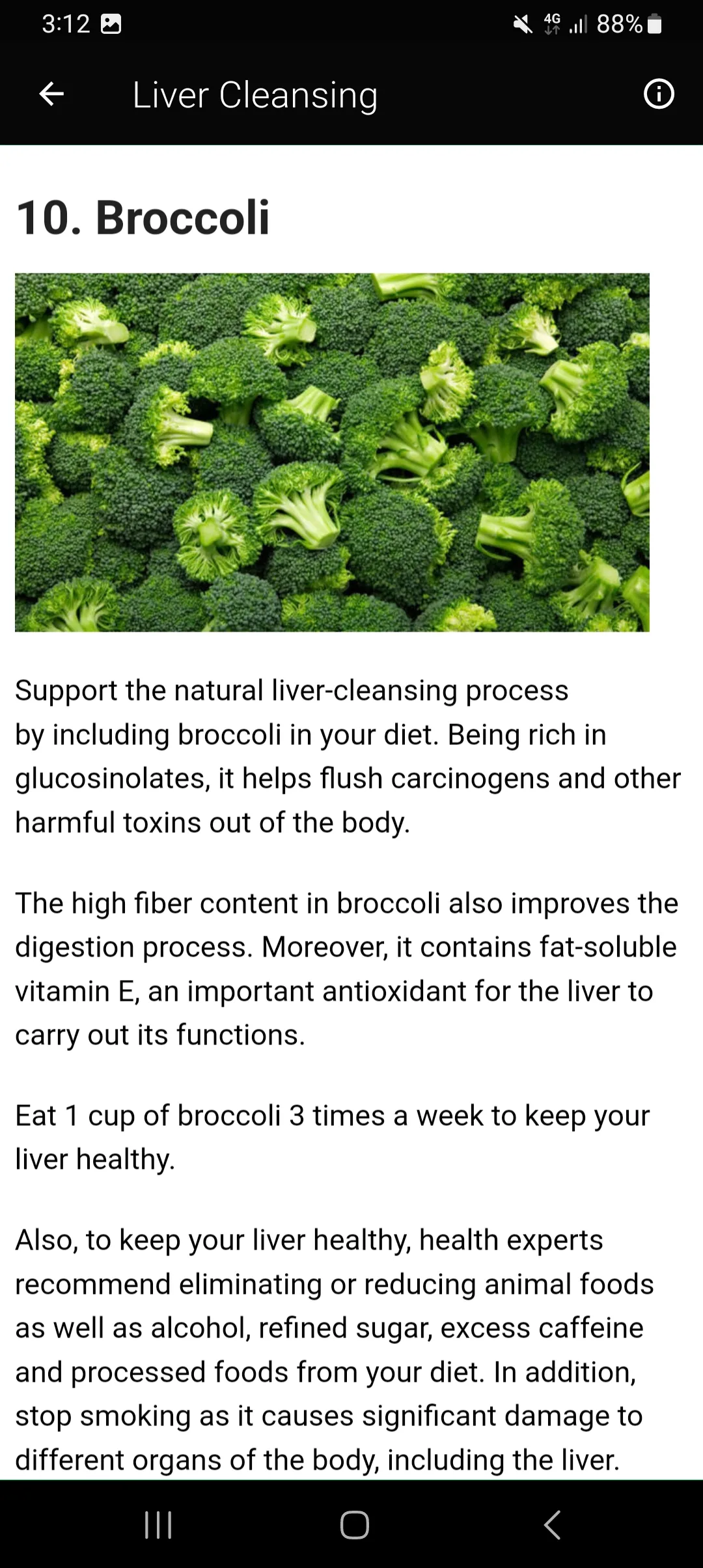 Top Liver Cleansing Superfoods | Indus Appstore | Screenshot