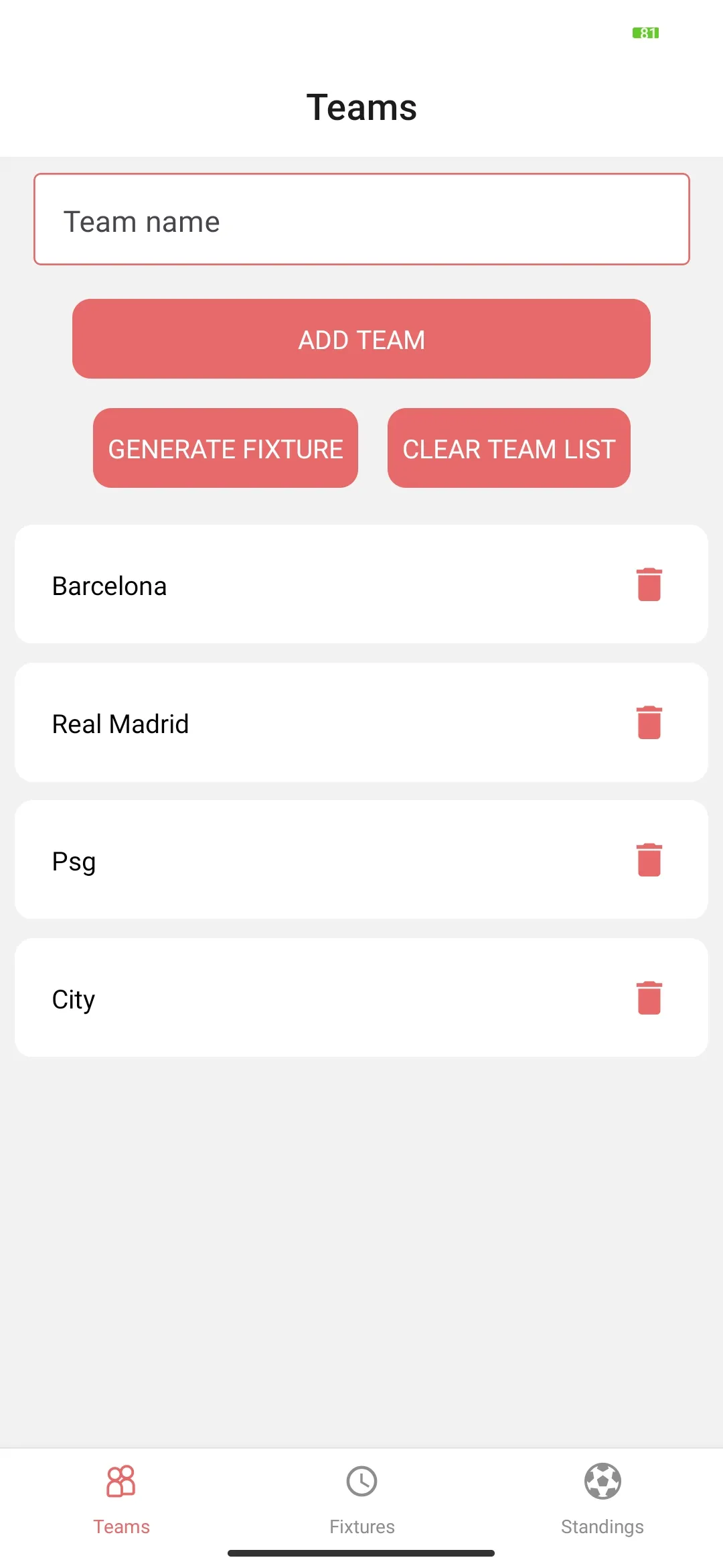 Tournament Pro: Fixture Maker | Indus Appstore | Screenshot