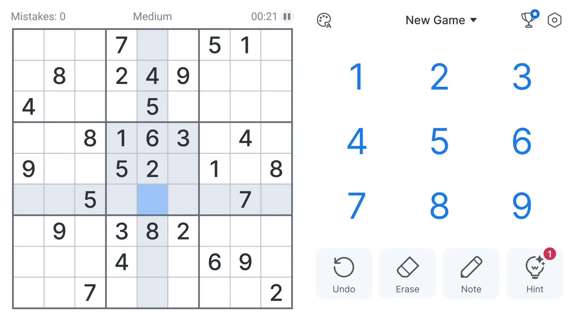 Sudoku - Classic Sudoku Puzzle | Indus Appstore | Screenshot