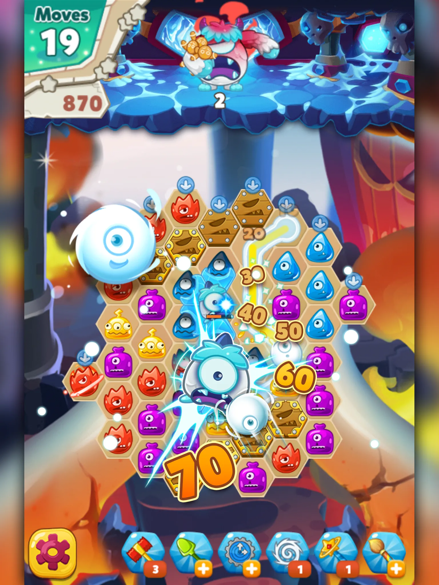 Monster Busters: Ice Slide | Indus Appstore | Screenshot