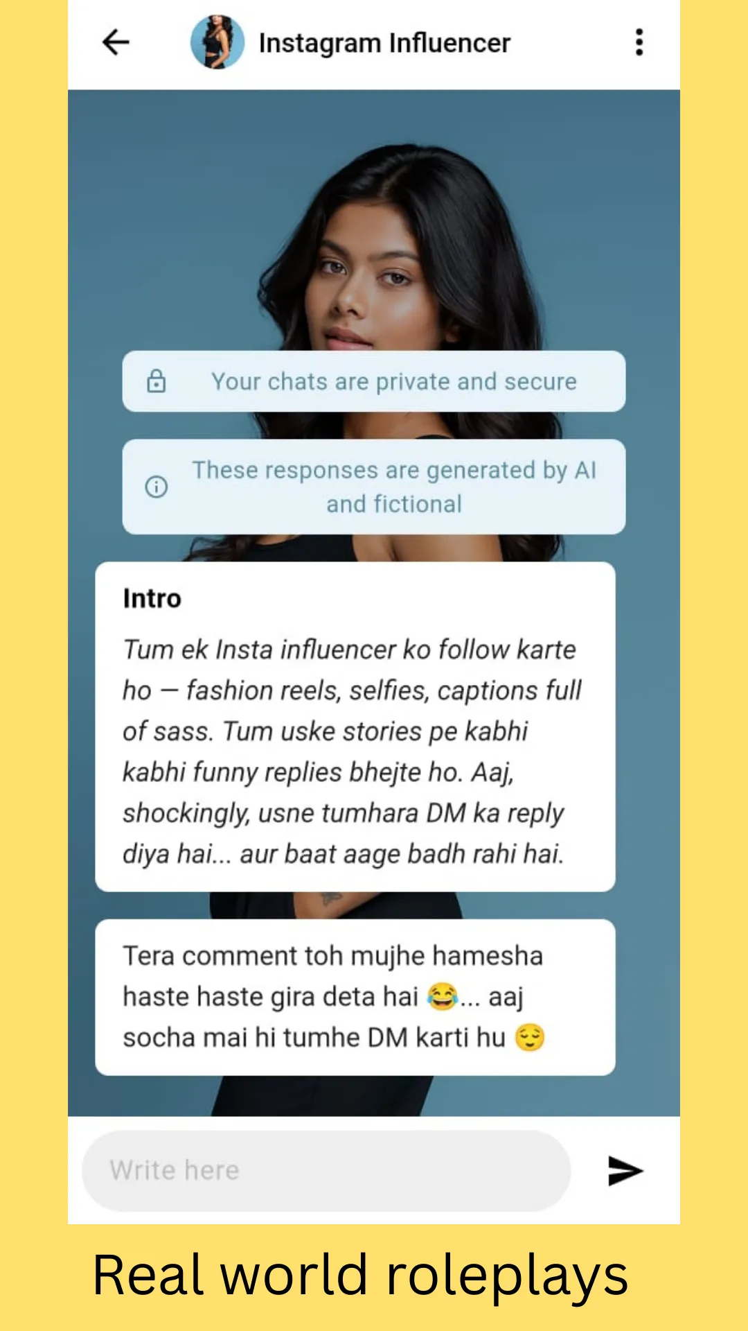 ChatPat : Fun with AI friends | Indus Appstore | Screenshot