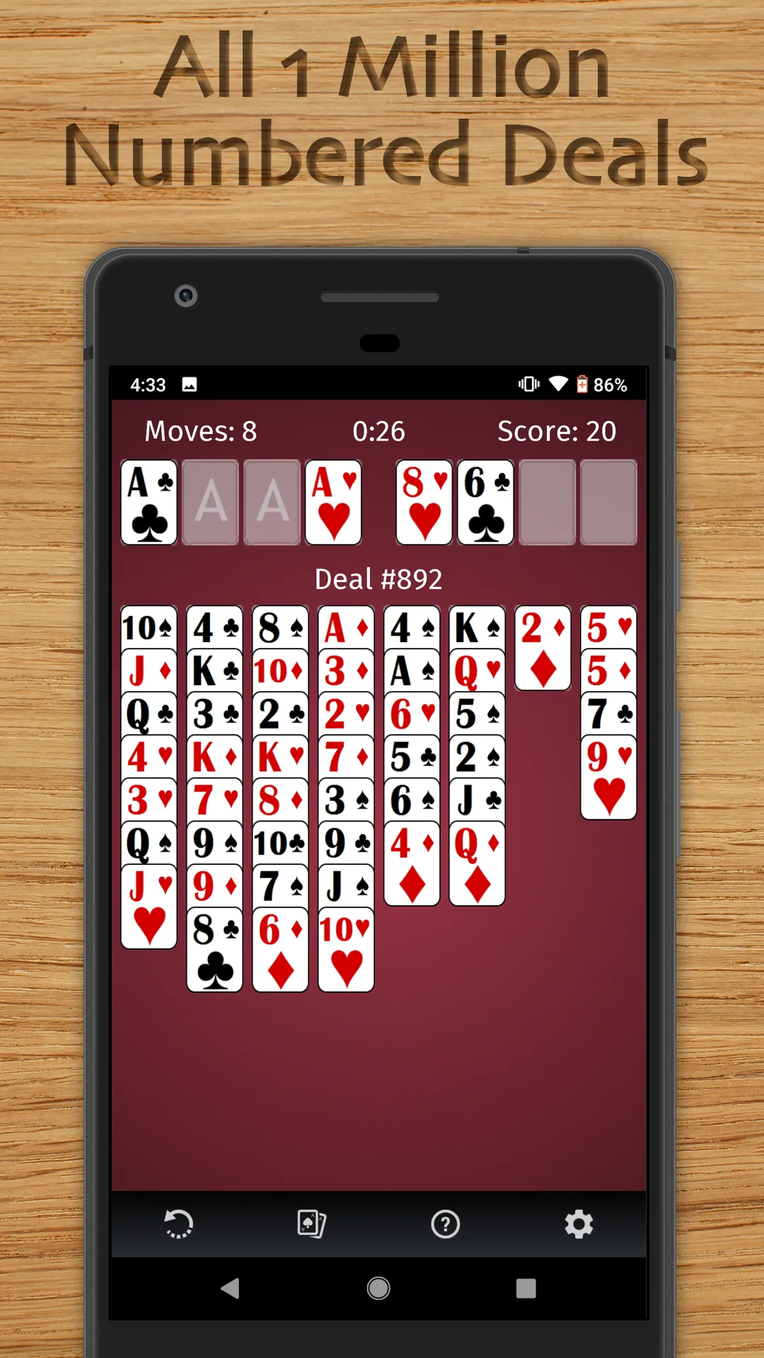 FreeCell Solitaire Classic | Indus Appstore | Screenshot