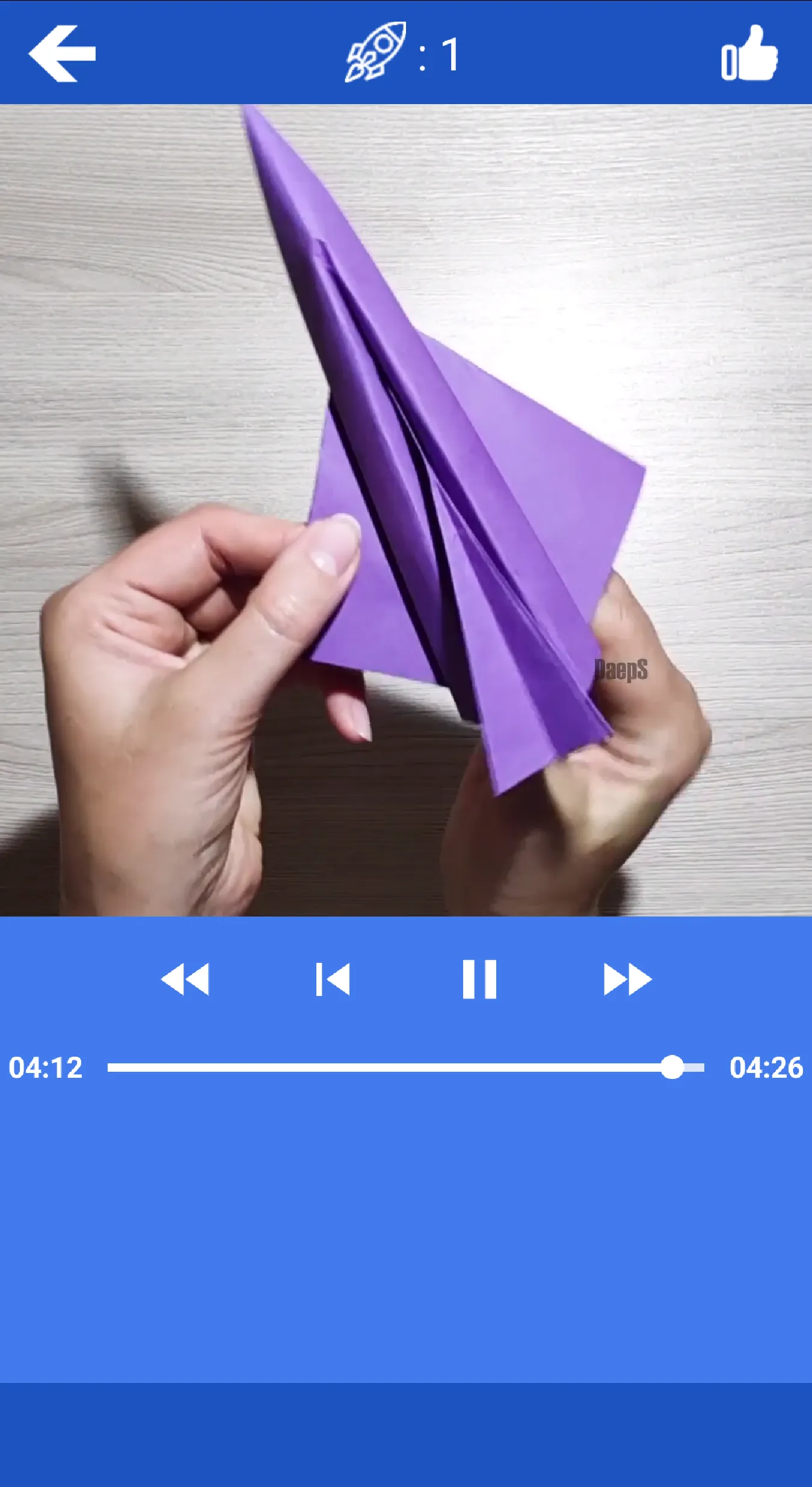 Origami flying paper planes | Indus Appstore | Screenshot