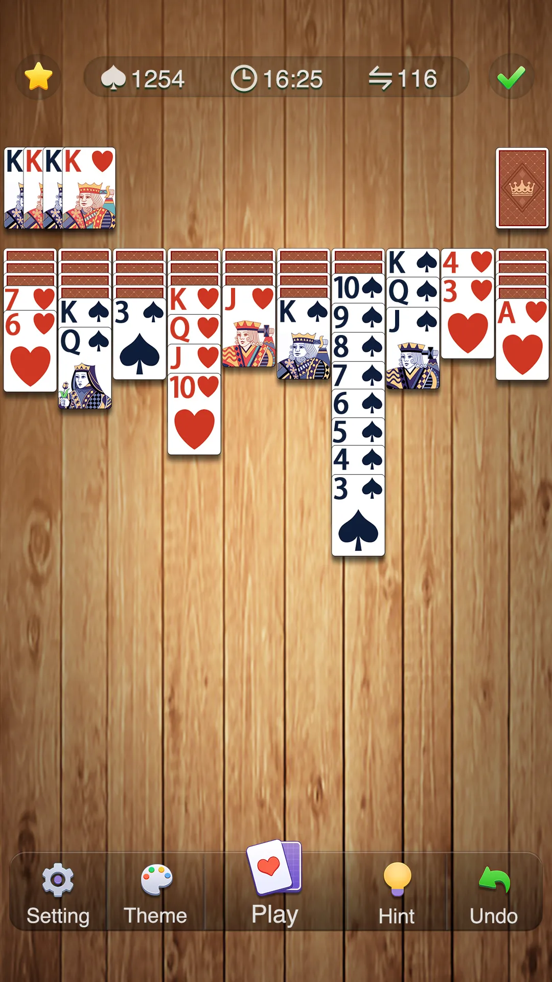 Spider Solitaire | Indus Appstore | Screenshot