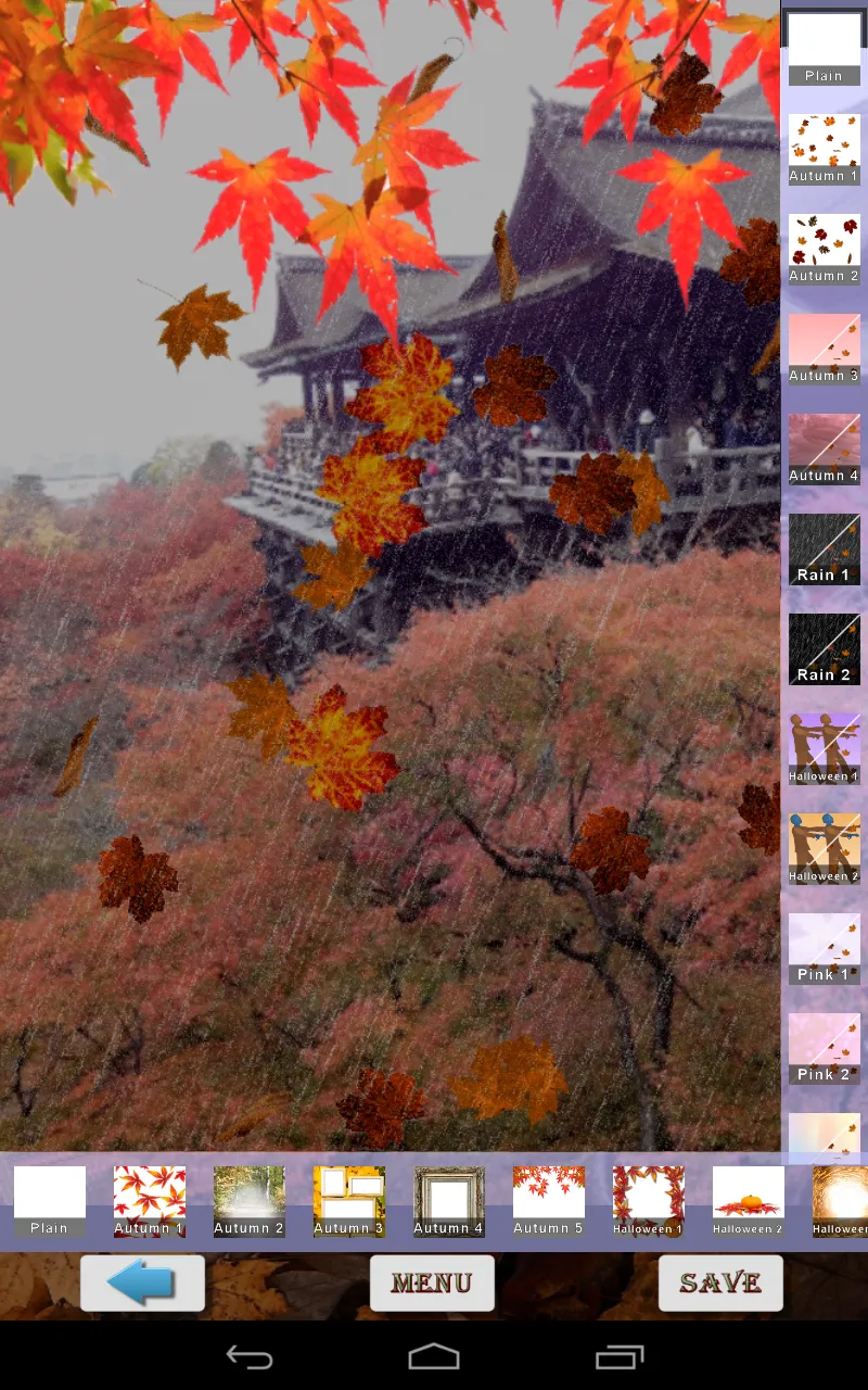 Aki Camera -Autumn & halloween | Indus Appstore | Screenshot