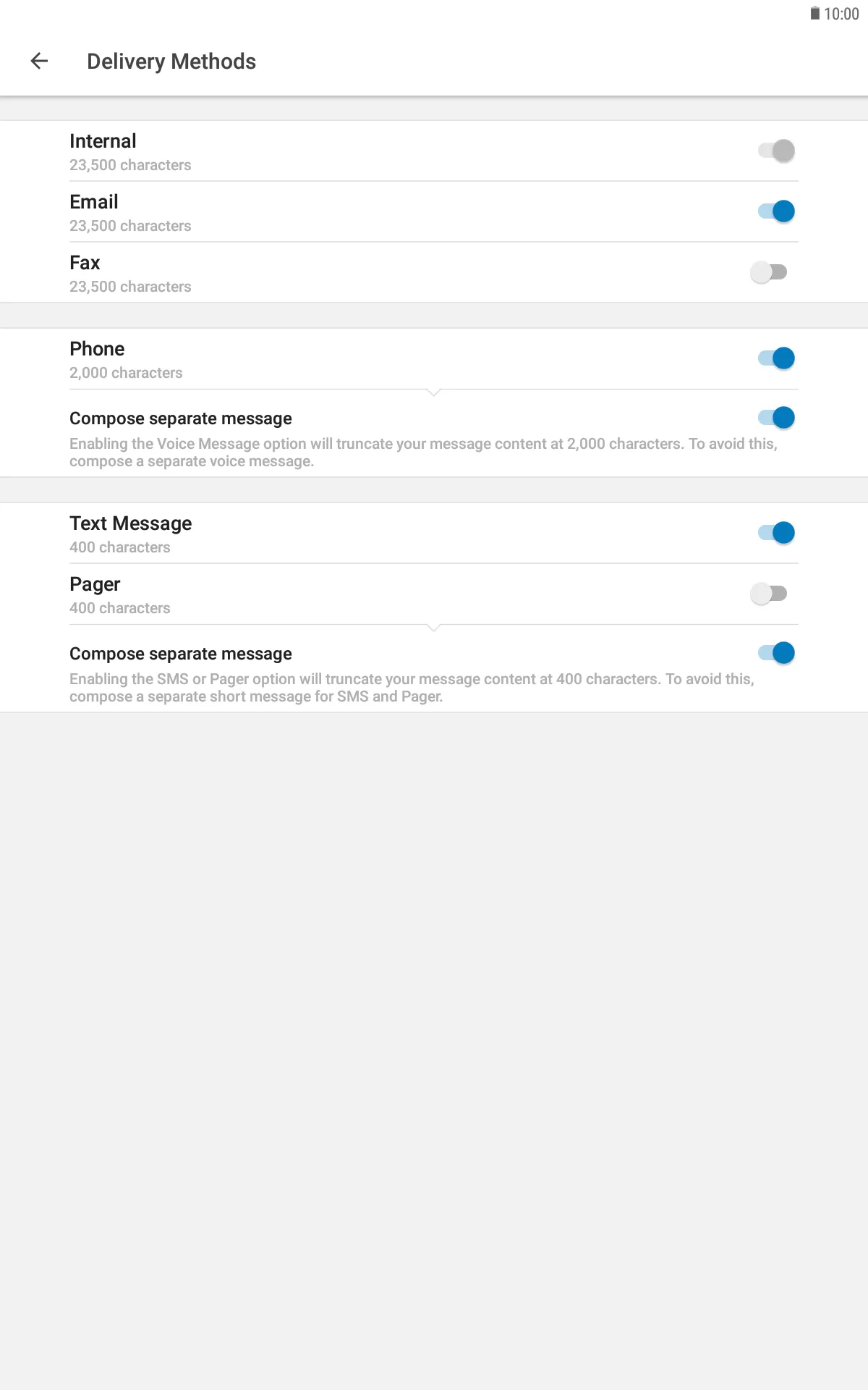 CORES Messages | Indus Appstore | Screenshot