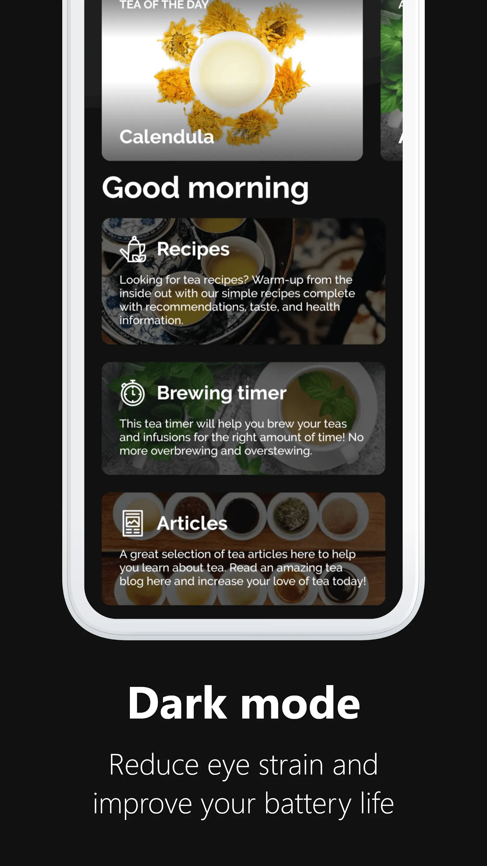 Tea Hub – Recipes and Timer | Indus Appstore | Screenshot