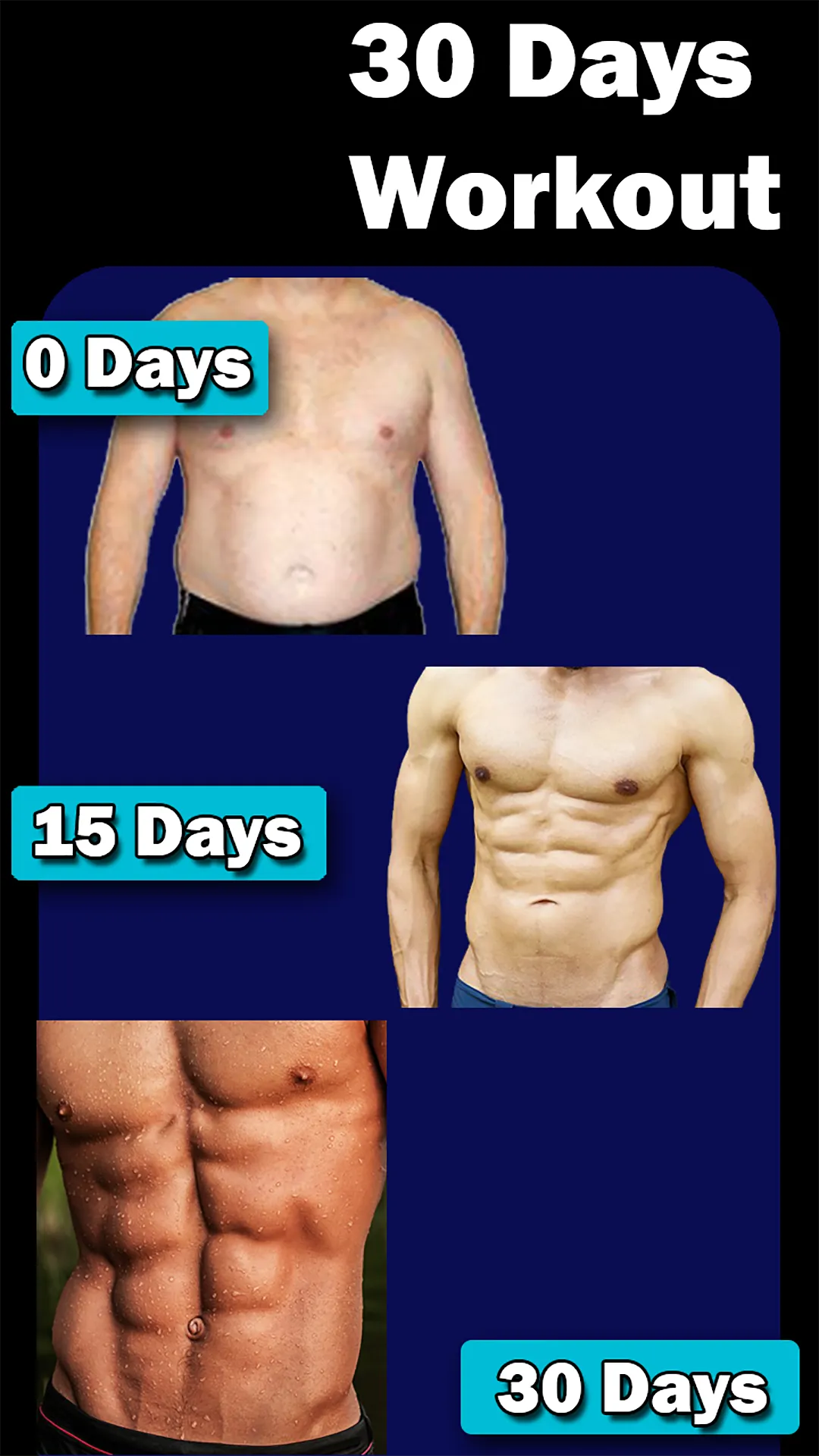 6 Pack in 30 Days | Indus Appstore | Screenshot